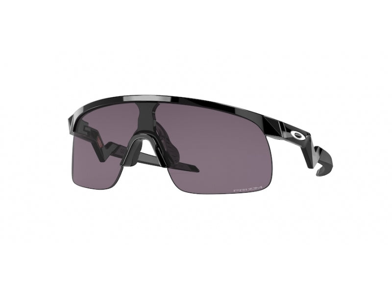 Oakley Bambino Oakley OJ9010 RESISTOR 901001 Occhiali da sole bambino O_Matter Nero Grigio Maschera Normale Prizm