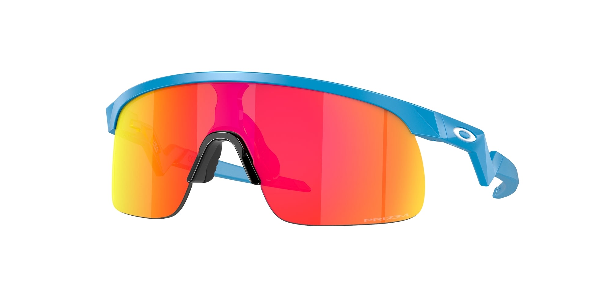 Oakley Bambino Oakley OJ9010 RESISTOR 901005 Occhiali da sole bambino O_Matter Blu Rosso Maschera Normale Prizm