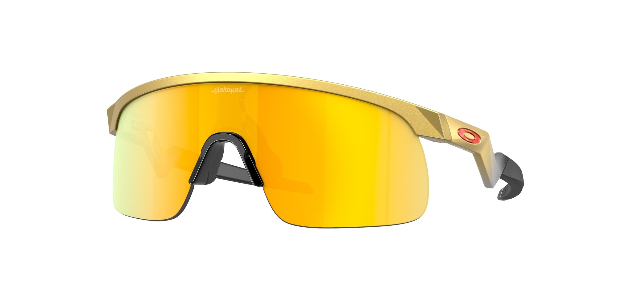 Oakley Bambino Oakley OJ9010 RESISTOR 901008 Occhiali da sole bambino O_Matter Oro Oro Maschera Normale Prizm