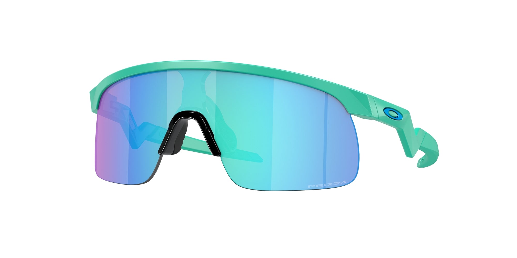 Oakley Bambino Oakley OJ9010 RESISTOR 901019 Occhiali da sole bambino O_Matter Blu Blu Maschera Normale Prizm