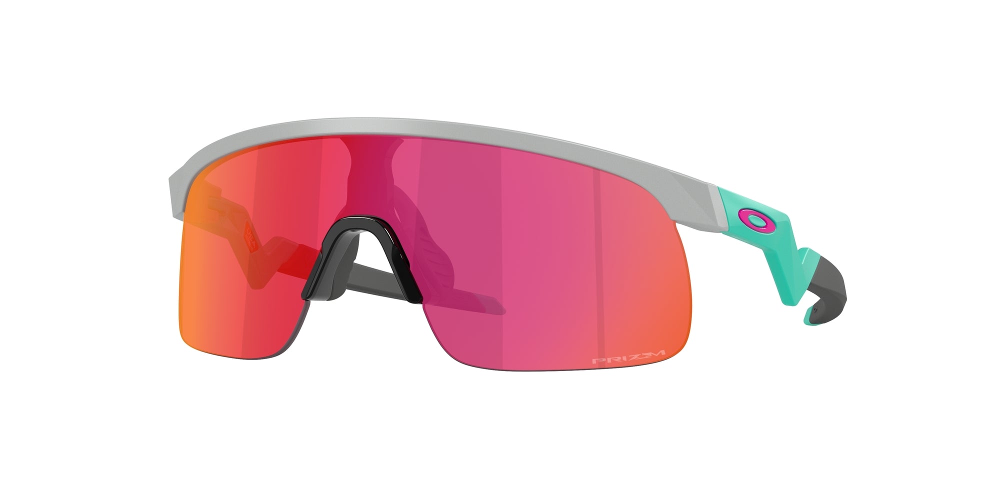 Oakley Bambino Oakley OJ9010 RESISTOR 901026 Occhiali da sole bambino O_Matter Grigio Viola Maschera Normale
