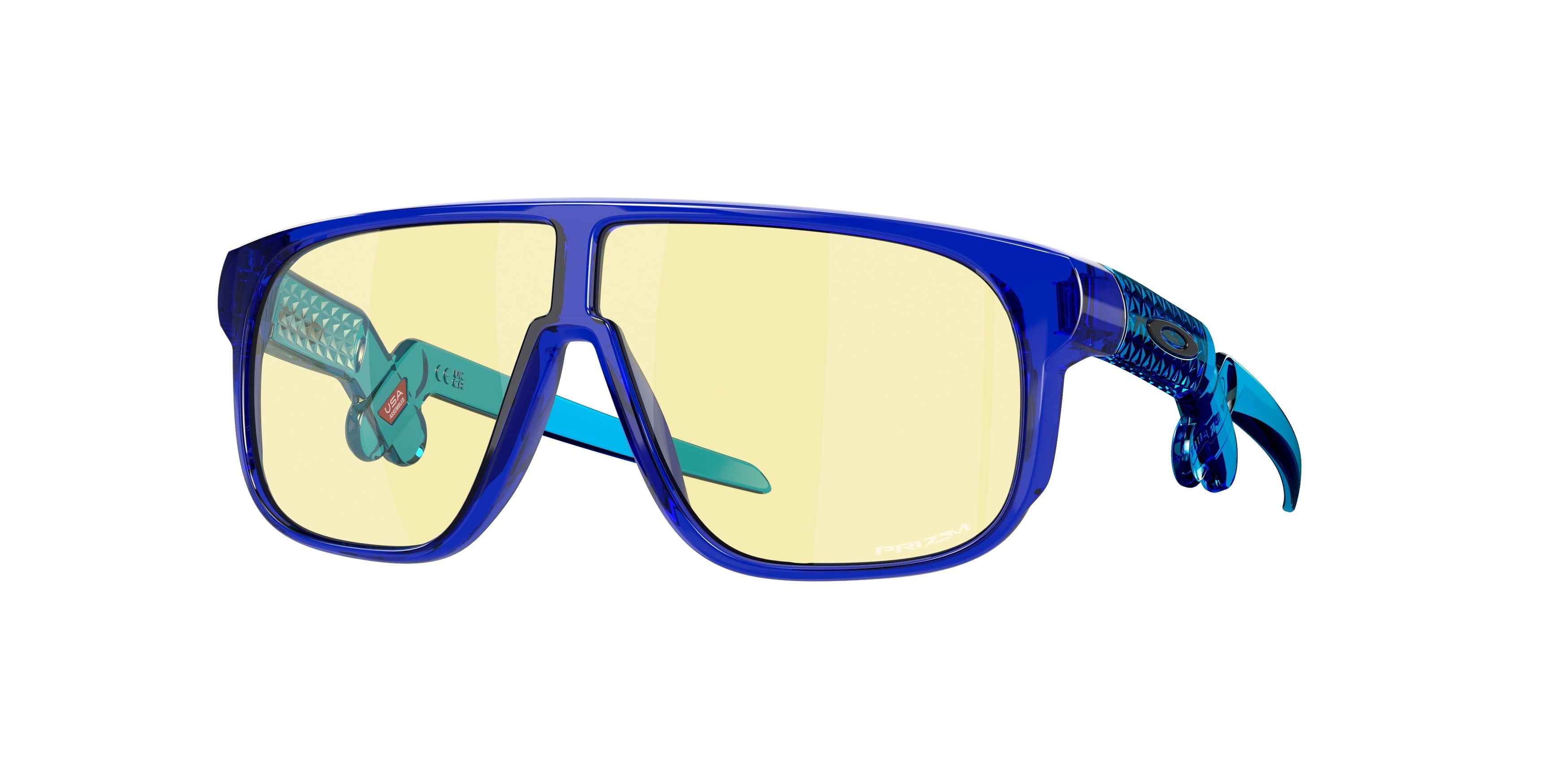Oakley Bambino Oakley OJ9012 INVERTER 901202 Occhiali da sole bambino O_Matter Blu Prizm Gaming Pilot Normale Prizm