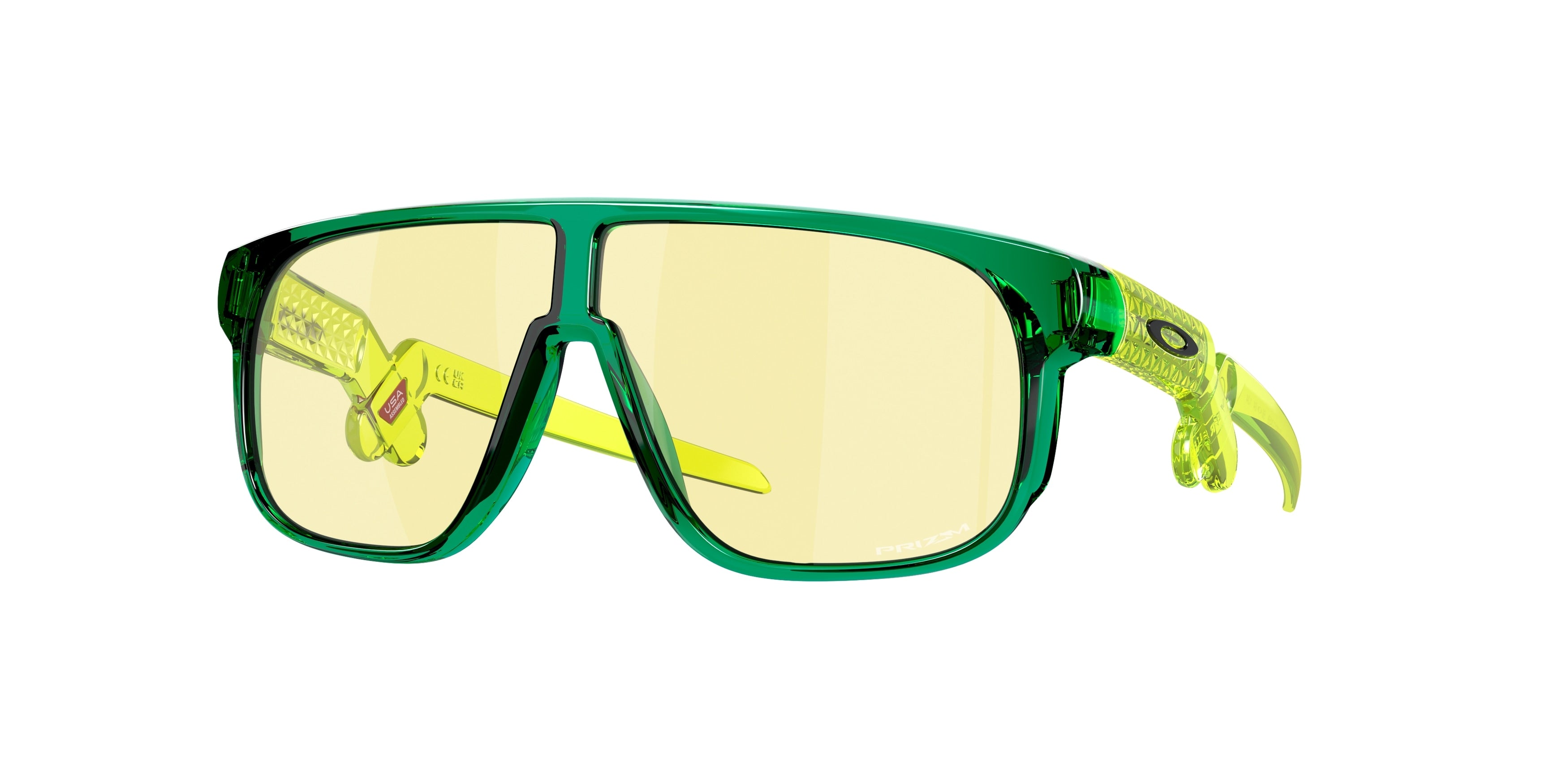Oakley Bambino Oakley OJ9012 INVERTER 901204 Occhiali da sole bambino O_Matter Verde Prizm Gaming Pilot Normale Prizm