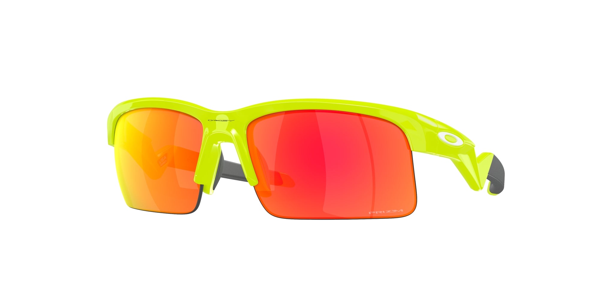 Oakley Bambino Oakley OJ9013 CAPACITOR 901304 Occhiali da sole bambino O_Matter Giallo Rosso Squadrata Normale Prizm Oakley Bambino Oakley OJ9013 CAPACITOR 901304 Occhiali da sole bambino O_Matter Giallo Rosso Squadrata Normale Prizm