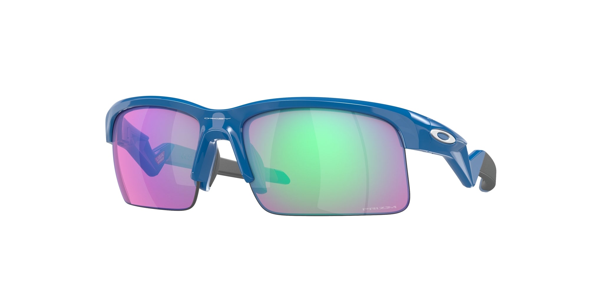 Oakley Bambino Oakley OJ9013 CAPACITOR 901305 Occhiali da sole bambino O_Matter Blu Viola Squadrata Normale Prizm