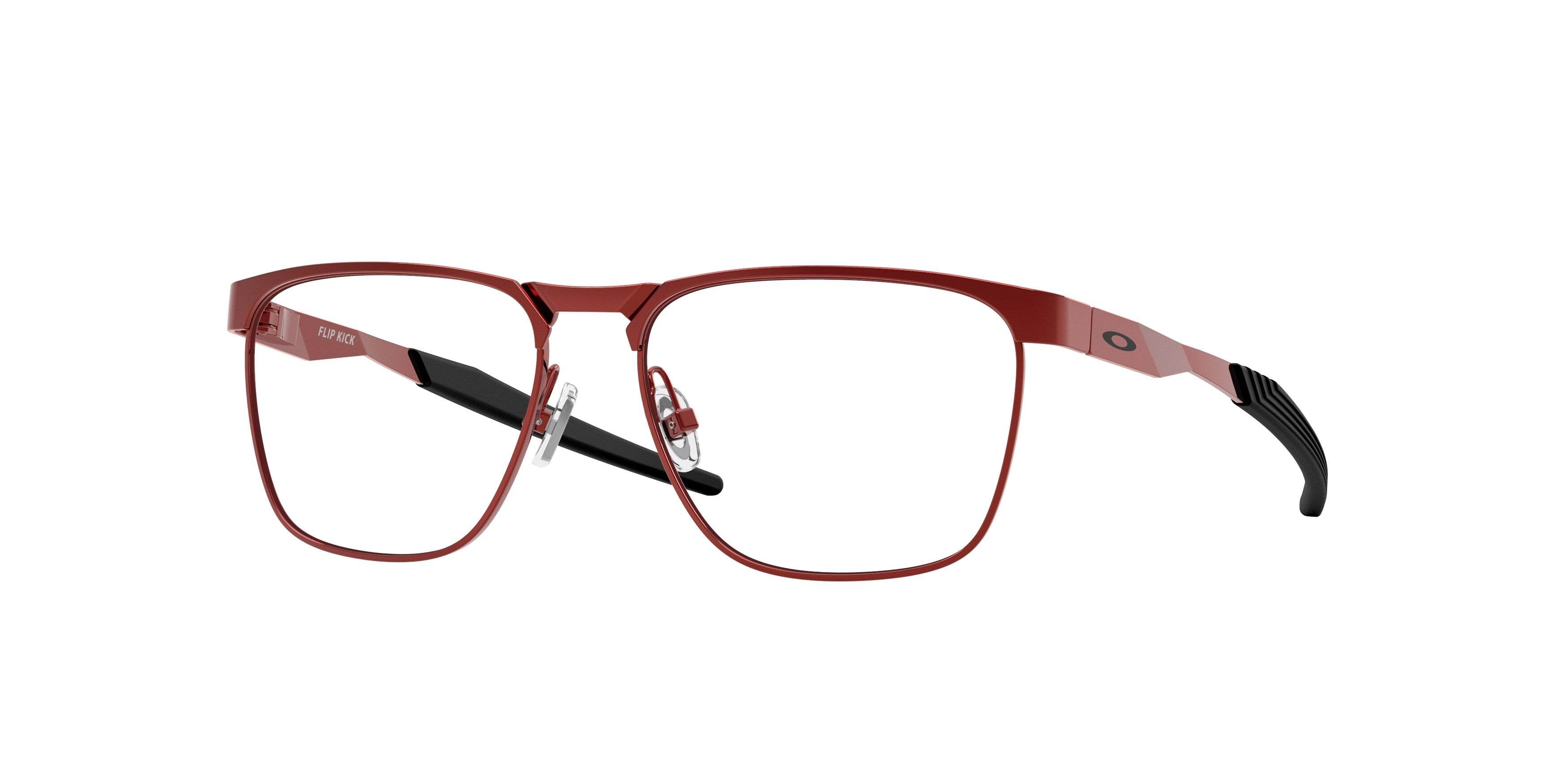 Oakley Bambino Oakley OY3003 FLIP KICK 300306 Montature da vista bambino Metallo Rosso Trasparente Squadrata Normale