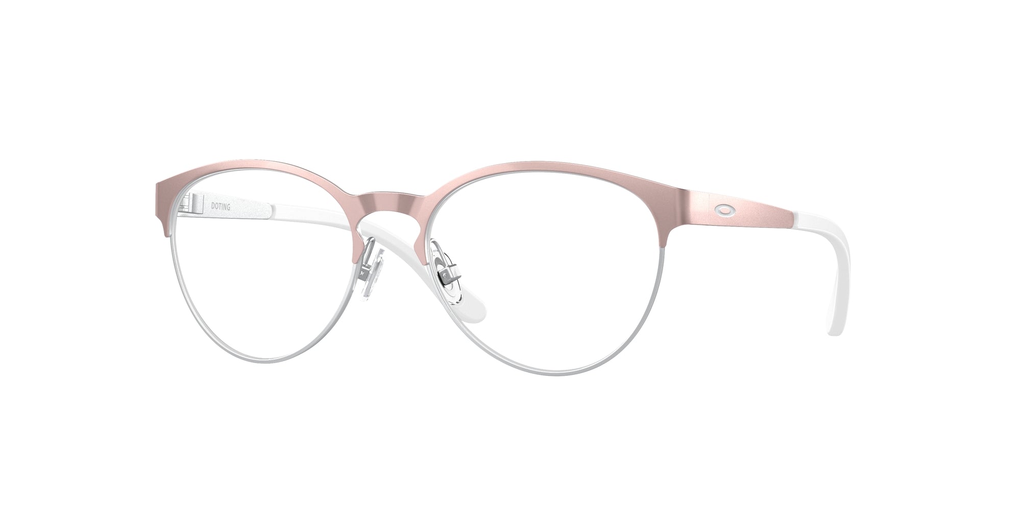 Oakley Bambino Oakley OY3005 DOTING 300504 Montature da vista bambino Metallo Rosa Trasparente Rotonda Normale Oakley Bambino Oakley OY3005 DOTING 300504 Montature da vista bambino Metallo Rosa Trasparente Rotonda Normale