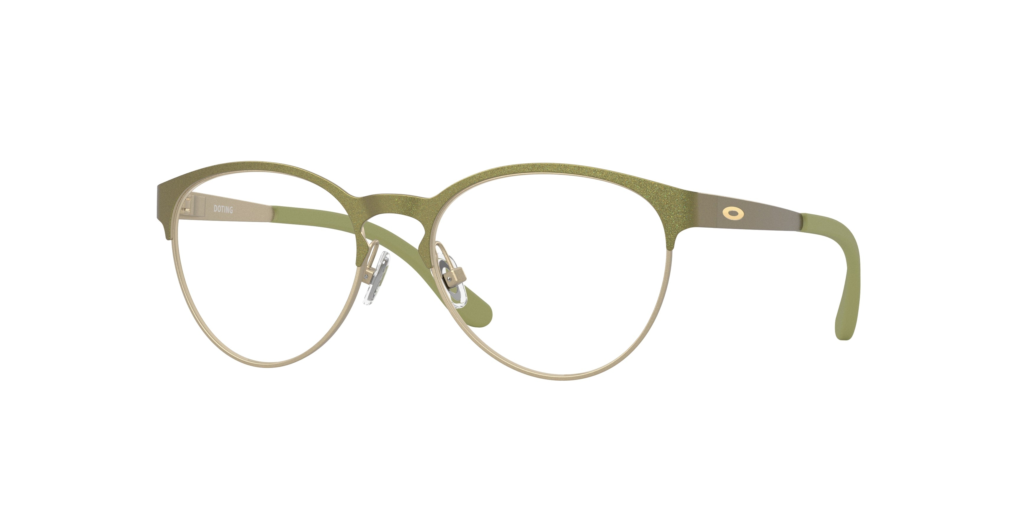 Oakley Bambino Oakley OY3005 DOTING 300505 Montature da vista bambino Metallo Verde Rotonda Normale Oakley Bambino Oakley OY3005 DOTING 300505 Montature da vista bambino Metallo Verde Rotonda Normale