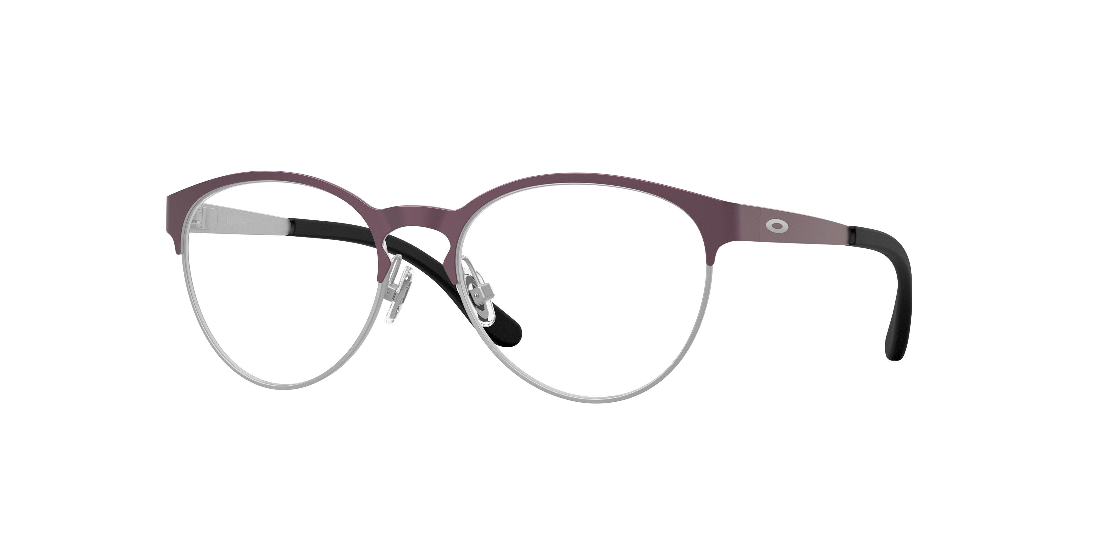 Oakley Bambino Oakley OY3005 DOTING 300506 Montature da vista bambino Metallo Viola Trasparente Rotonda Normale Oakley Bambino Oakley OY3005 DOTING 300506 Montature da vista bambino Metallo Viola Trasparente Rotonda Normale