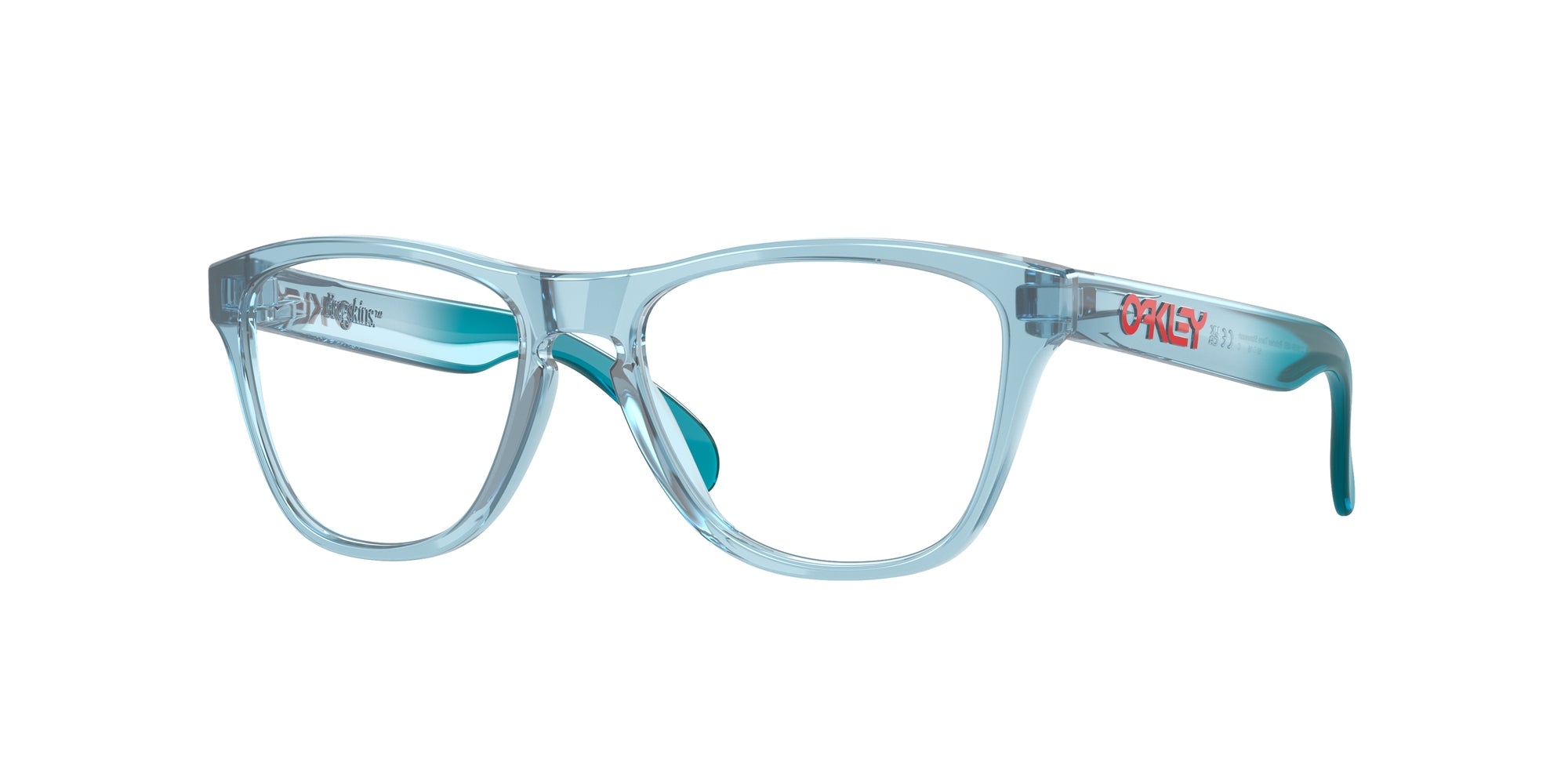 Oakley Bambino Oakley OY8009 FROGSKINS XS RX 800910 Montature da vista bambino O_Matter Blu Rotonda Normale