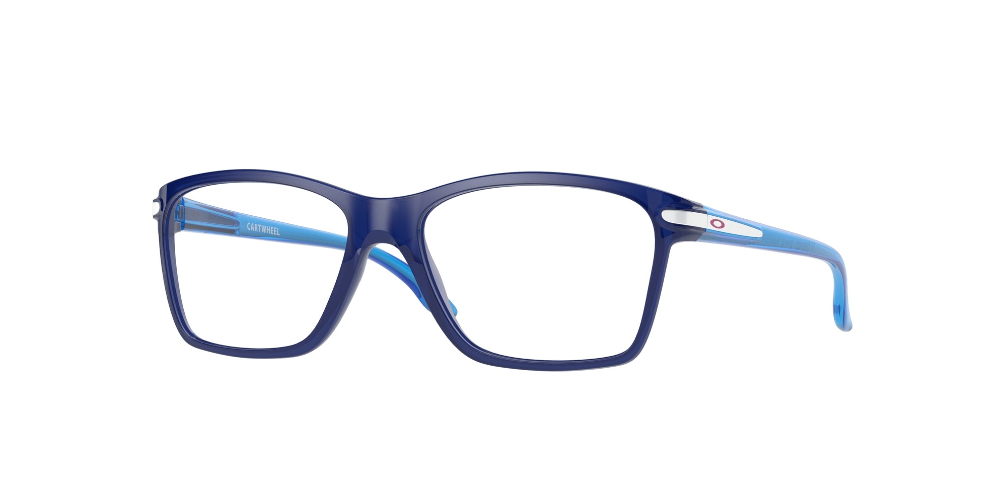 Oakley Bambino Oakley OY8010 CARTWHEEL 801002 Montature da vista bambino Plastica Blu Squadrata Oakley Bambino Oakley OY8010 CARTWHEEL 801002 Montature da vista bambino Plastica Blu Squadrata