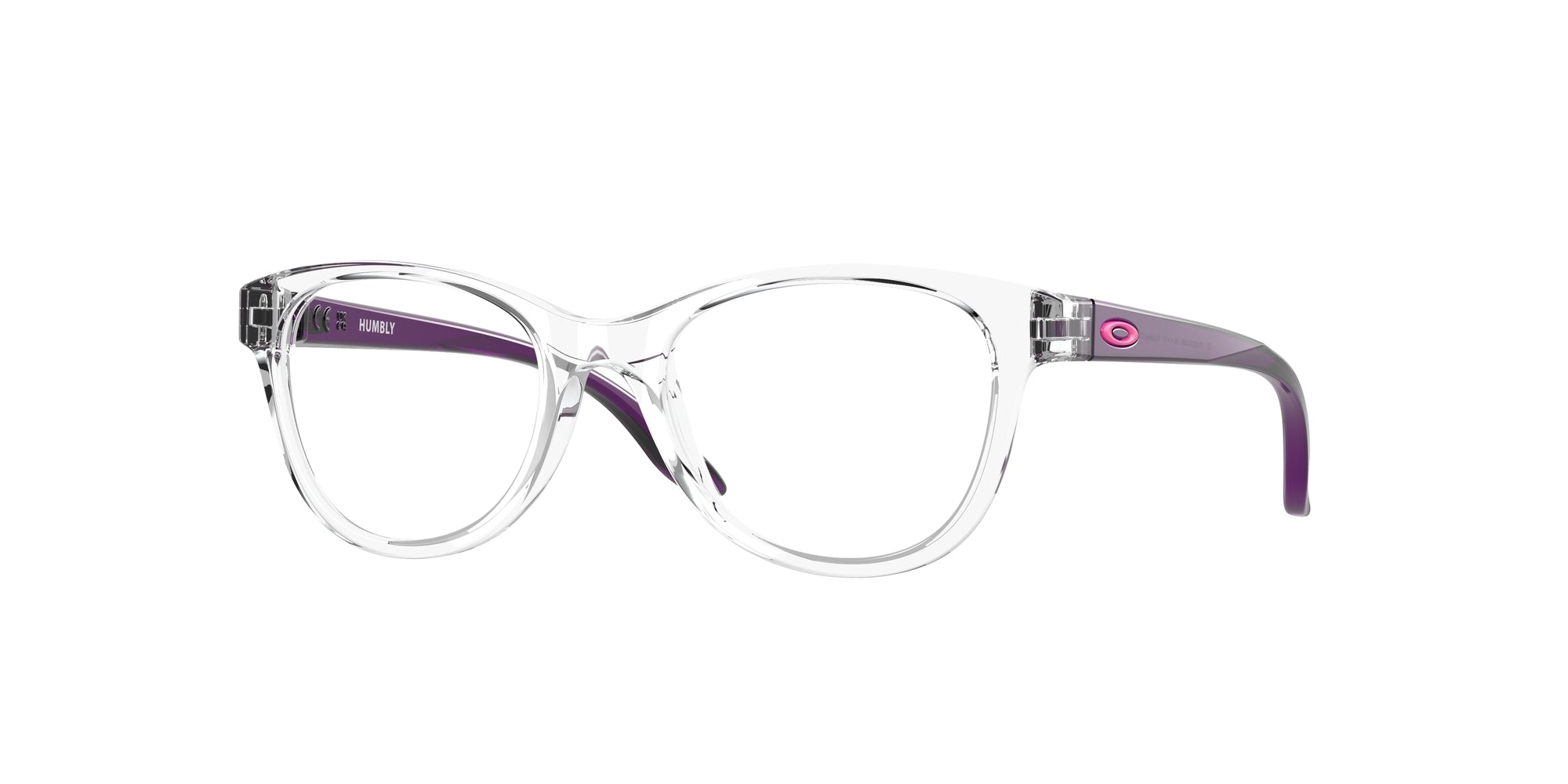 Oakley Bambino Oakley OY8022 HUMBLY 802204 Montature da vista bambino O_Matter Trasparente Rotonda Normale