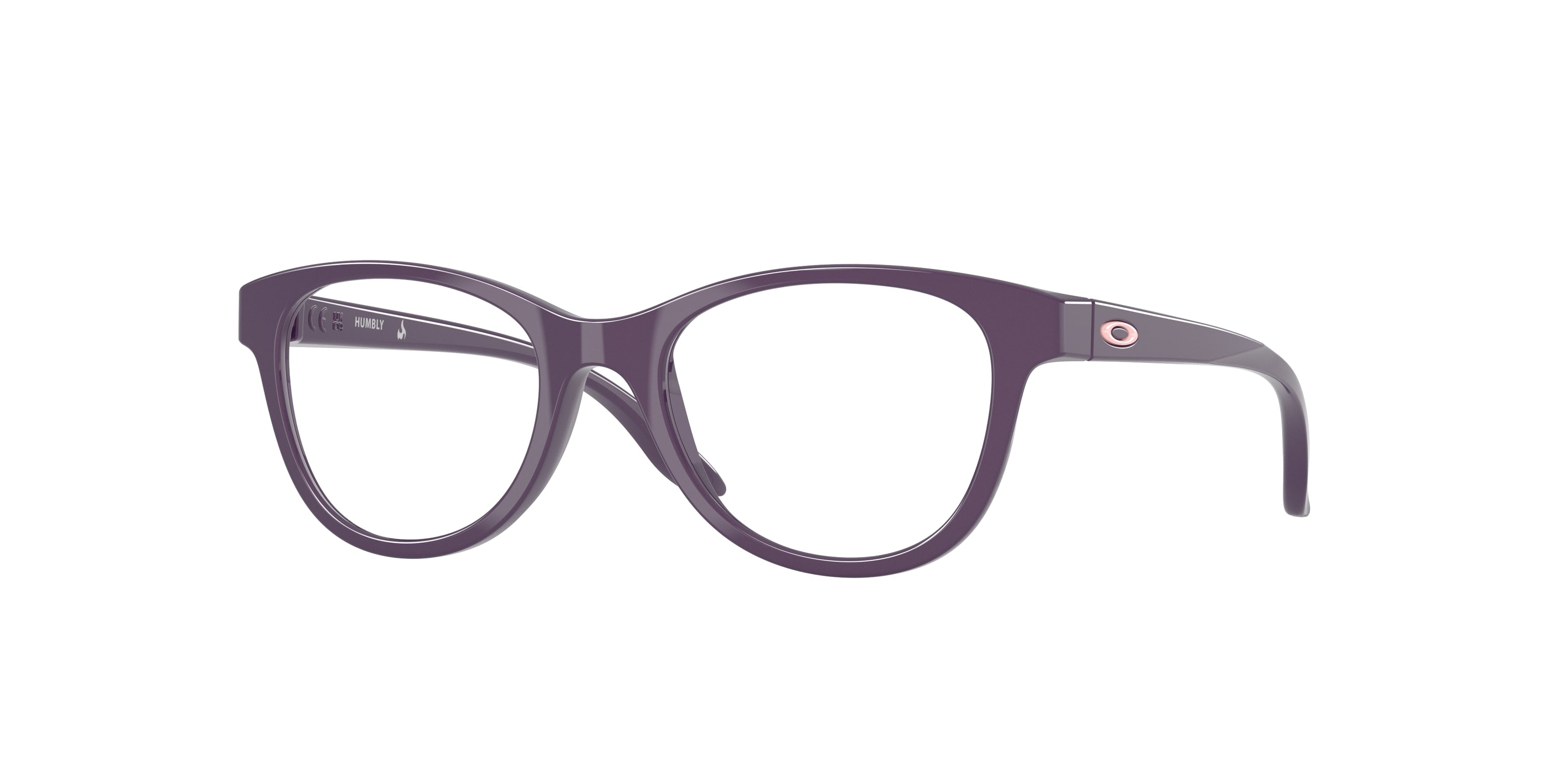 Oakley Bambino Oakley OY8022 HUMBLY 802208 Montature da vista bambino O_Matter Viola Trasparente Rotonda Normale Oakley Bambino Oakley OY8022 HUMBLY 802208 Montature da vista bambino O_Matter Viola Trasparente Rotonda Normale