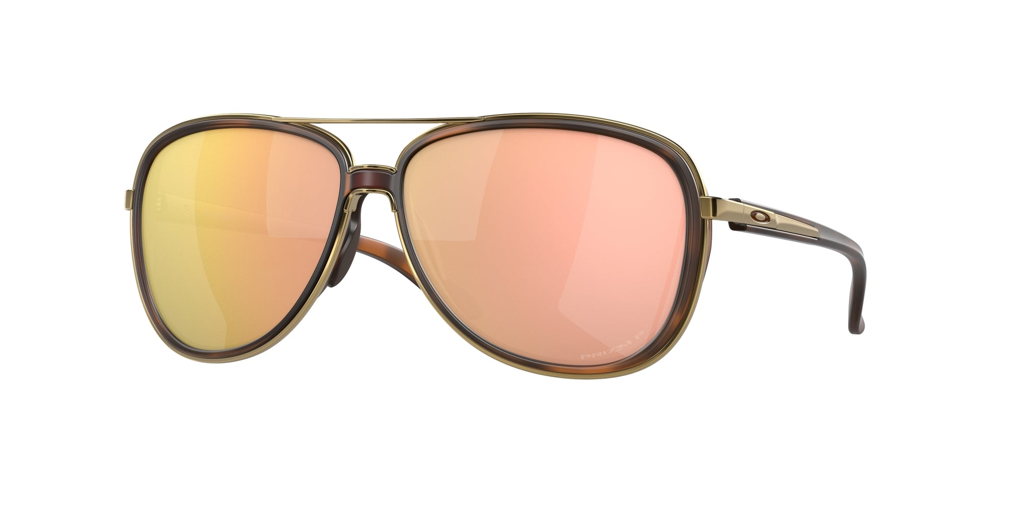 Oakley Donna Oakley OO4129 SPLIT TIME 412914 Occhiali da sole Metallo Tartaruga Oro Rotonda Polarizzata Prizm Oakley Donna Oakley OO4129 SPLIT TIME 412914 Occhiali da sole Metallo Tartaruga Oro Rotonda Polarizzata Prizm