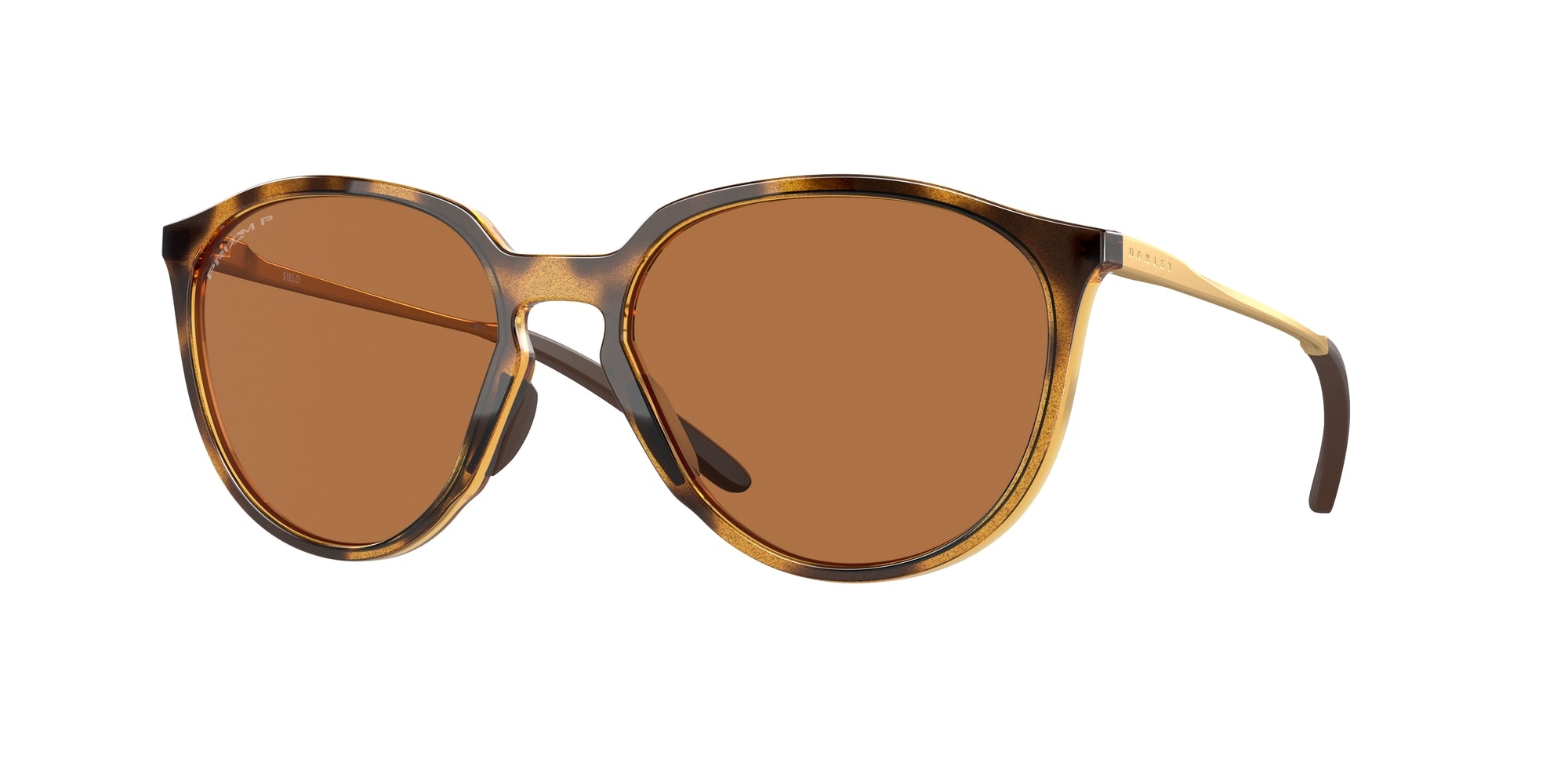 Oakley Donna Oakley OO9288 SIELO 928803 Occhiali da sole O_Matter Marrone Rame Rotonda Polarizzata Prizm