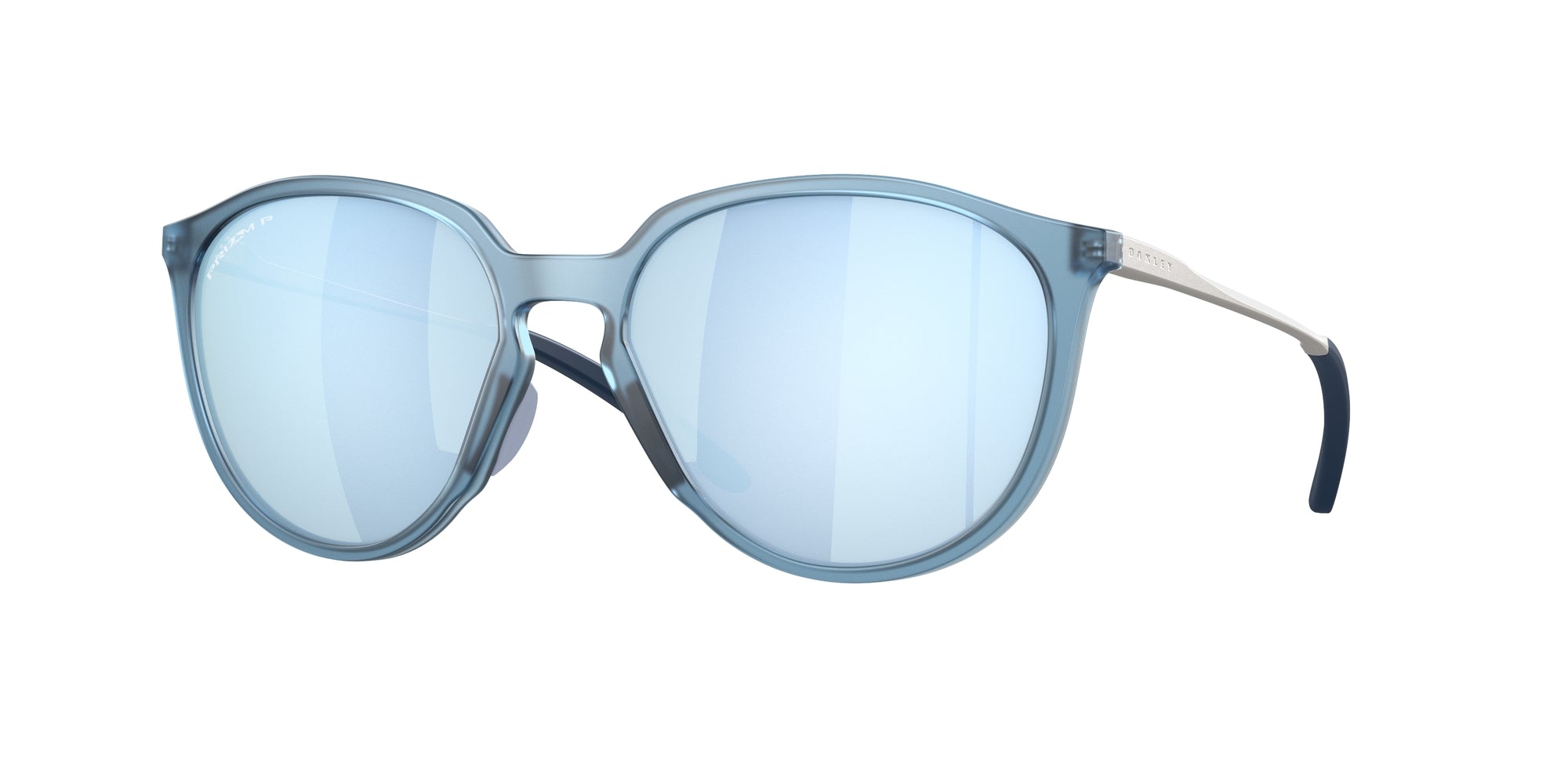 Oakley Donna Oakley OO9288 SIELO 928804 Occhiali da sole O_Matter Grigio Blu Rotonda Polarizzata Prizm