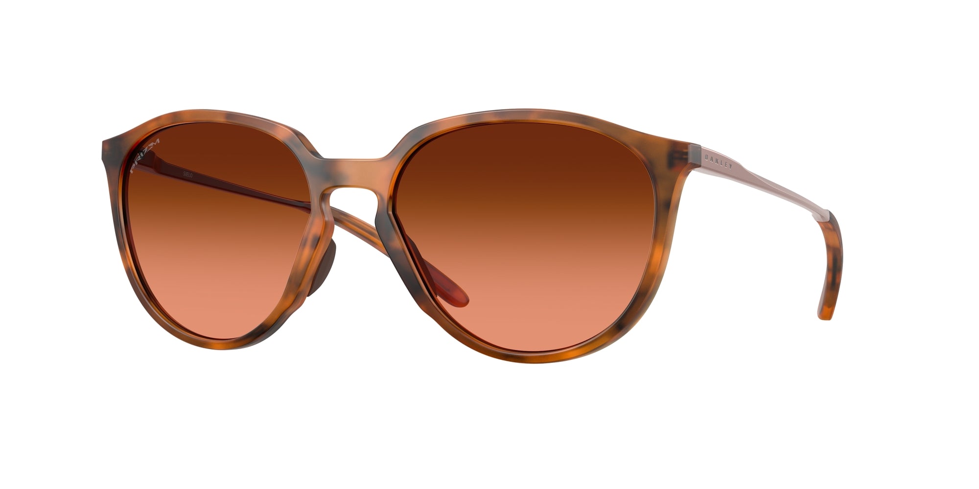 Oakley Donna Oakley OO9288 SIELO 928809 Occhiali da sole O_Matter Arancione Marrone Rotonda Normale Sfumato