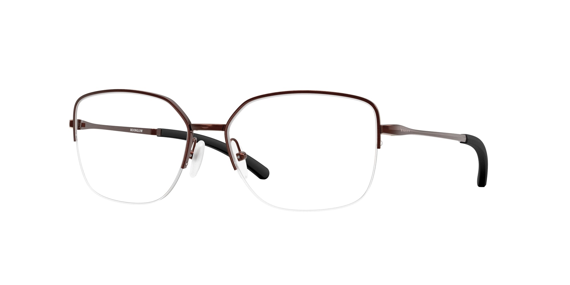 Oakley Donna Oakley OX3006 MOONGLOW 300607 Montature da vista Metallo Rosso Rotonda Normale Oakley Donna Oakley OX3006 MOONGLOW 300607 Montature da vista Metallo Rosso Rotonda Normale