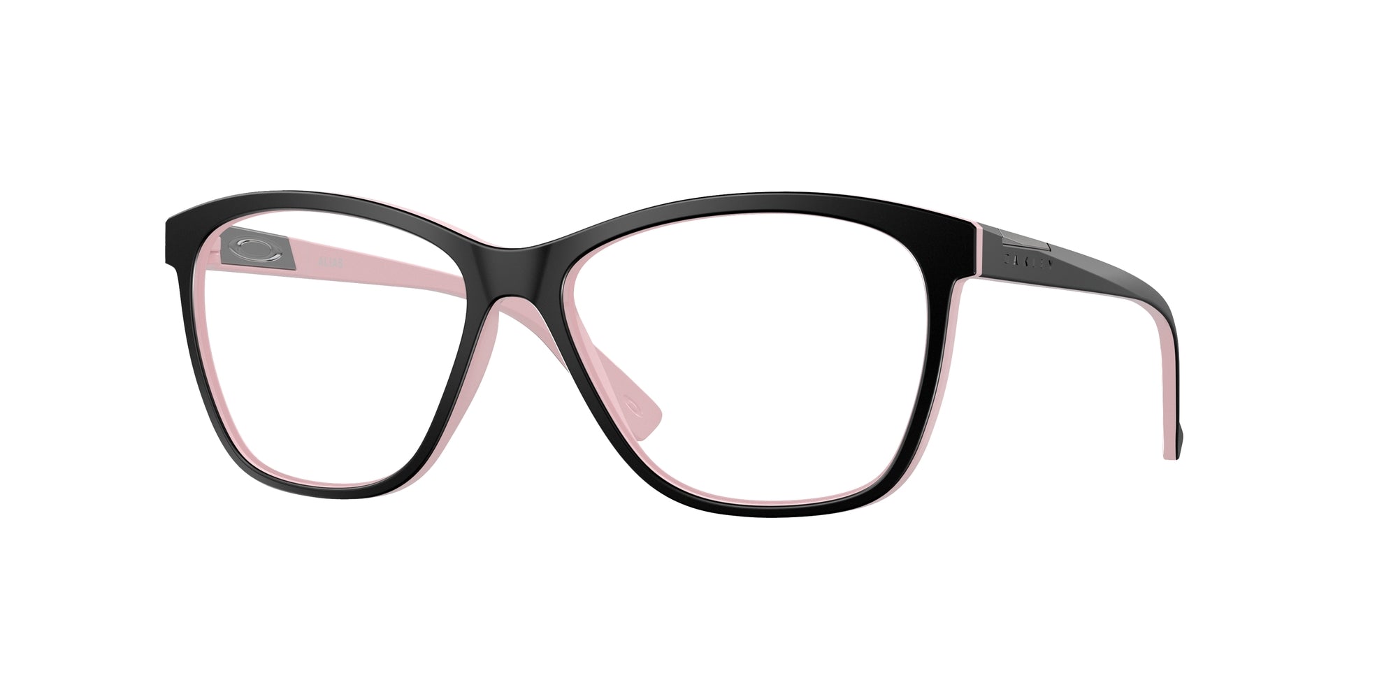 Oakley Donna Oakley OX8155 ALIAS 815503 Montature da vista O_Matter Nero Rotonda Normale