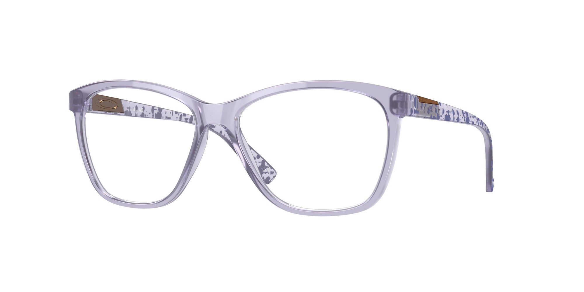 Oakley Donna Oakley OX8155 ALIAS 815510 Montature da vista O_Matter Viola Trasparente Rotonda Normale Oakley Donna Oakley OX8155 ALIAS 815510 Montature da vista O_Matter Viola Trasparente Rotonda Normale
