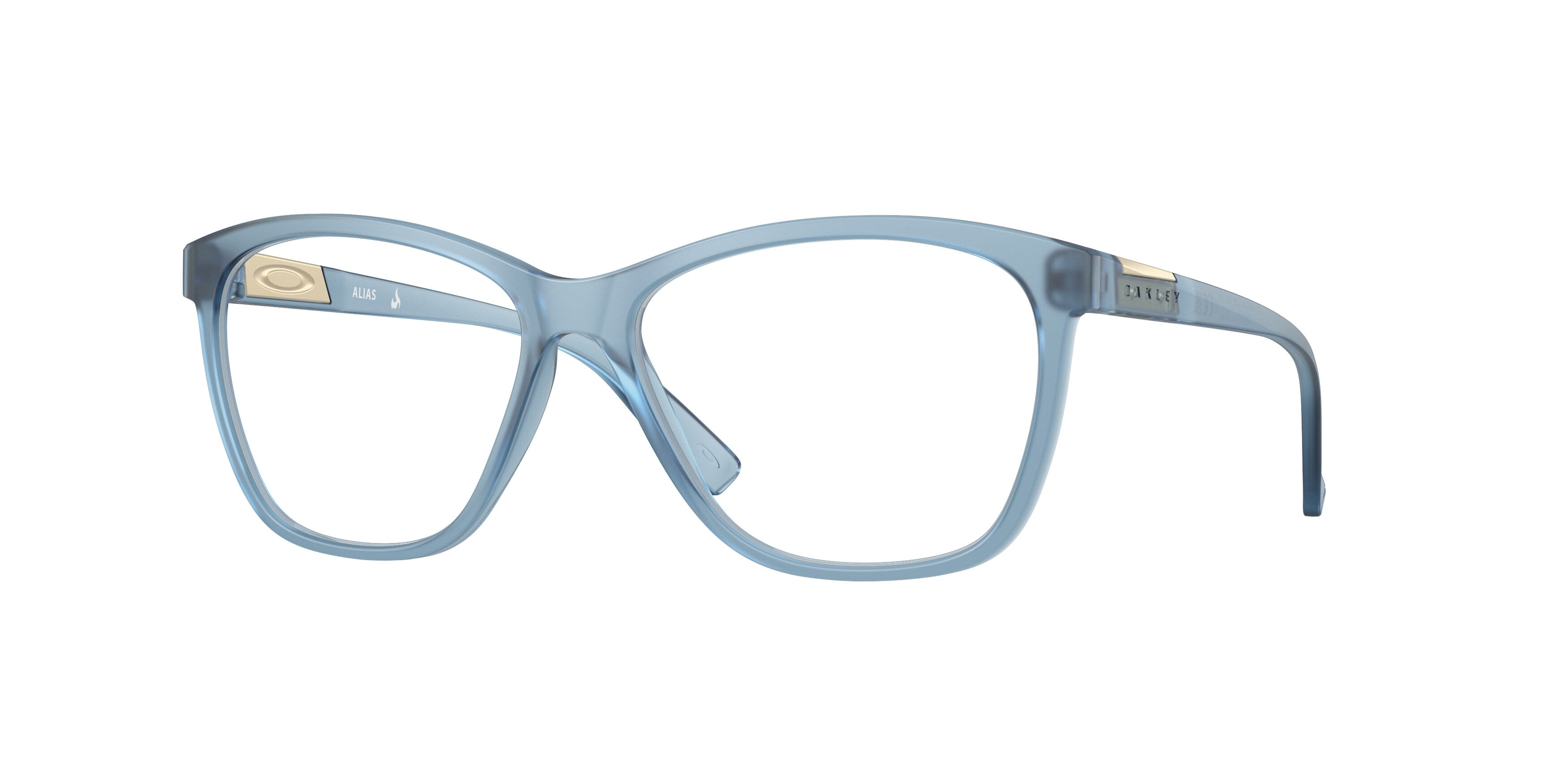 Oakley Donna Oakley OX8155 ALIAS 815512 Montature da vista O_Matter Blu Rotonda Normale