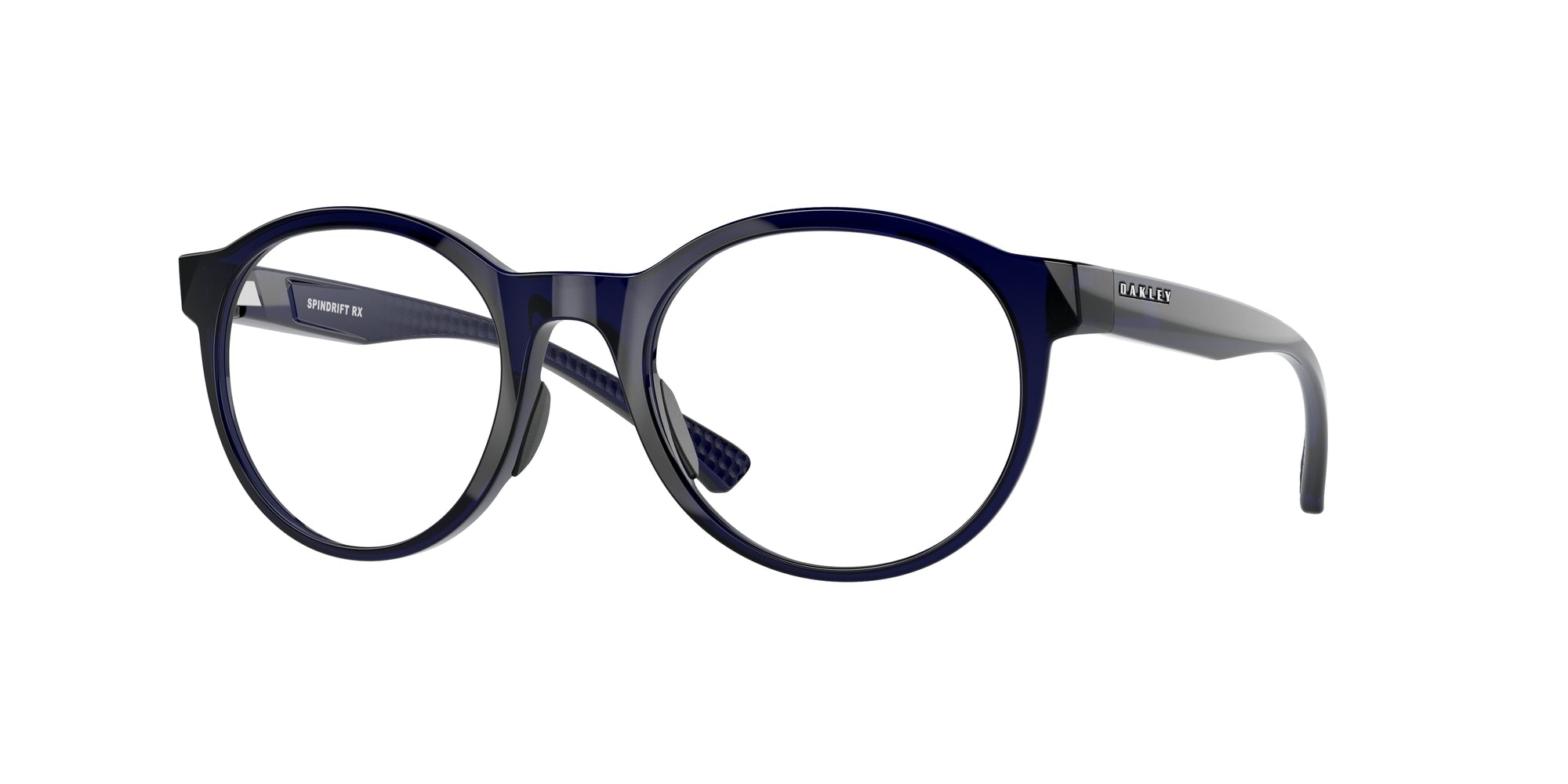 Oakley Donna Oakley OX8176 SPINDRIFT RX 817603 Montature da vista Plastica Blu Rotonda