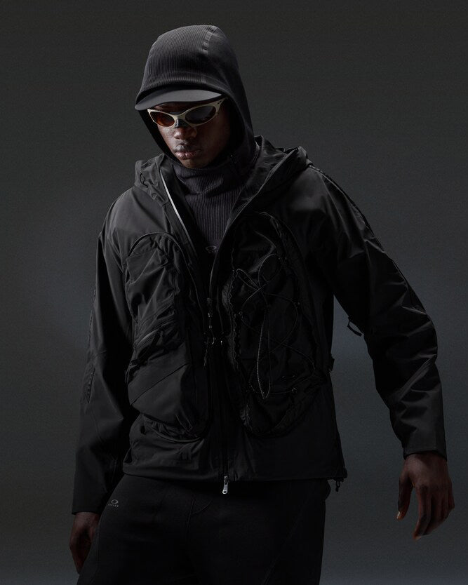 Oakley Giacca Latitude Veil Slingpack Pitch Nero