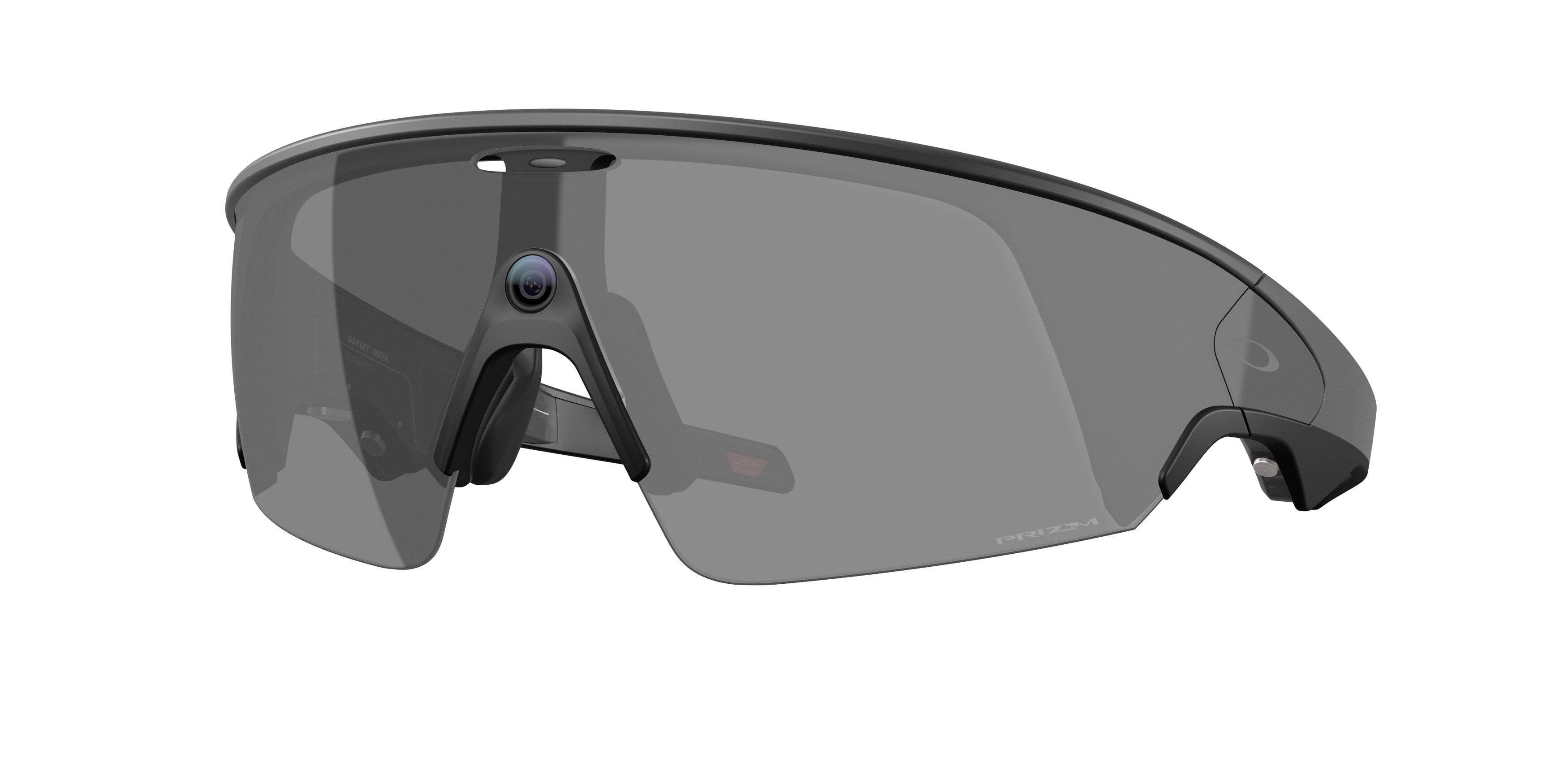 Oakley Unisex Oakley Meta OW8001 Vanguard 800107 Smart glasses O_Matter Nero Nero Geometrica Specchiate Prizm