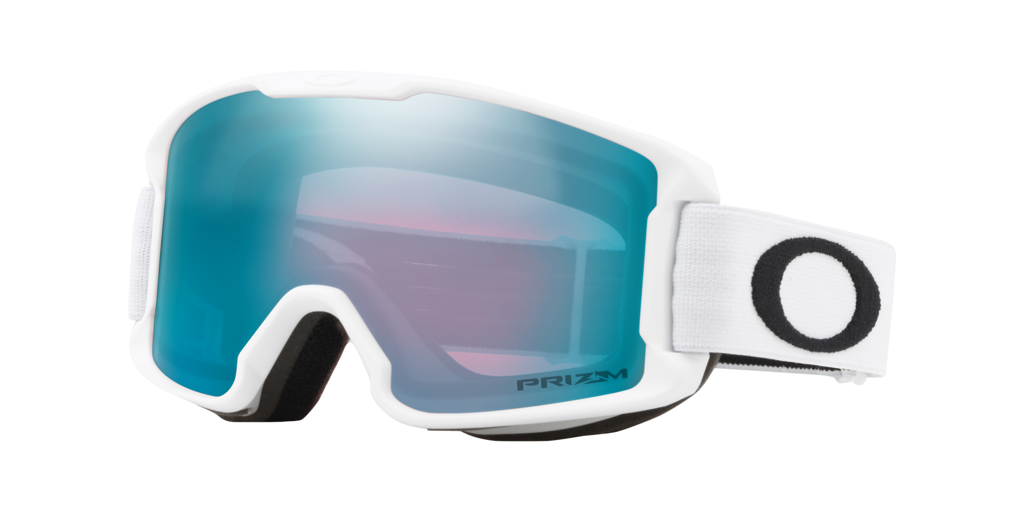Oakley Unisex Oakley OO7095 LINE MINER S 709534 Maschere da sci O_Matter Bianco Blu Maschera Normale Prizm