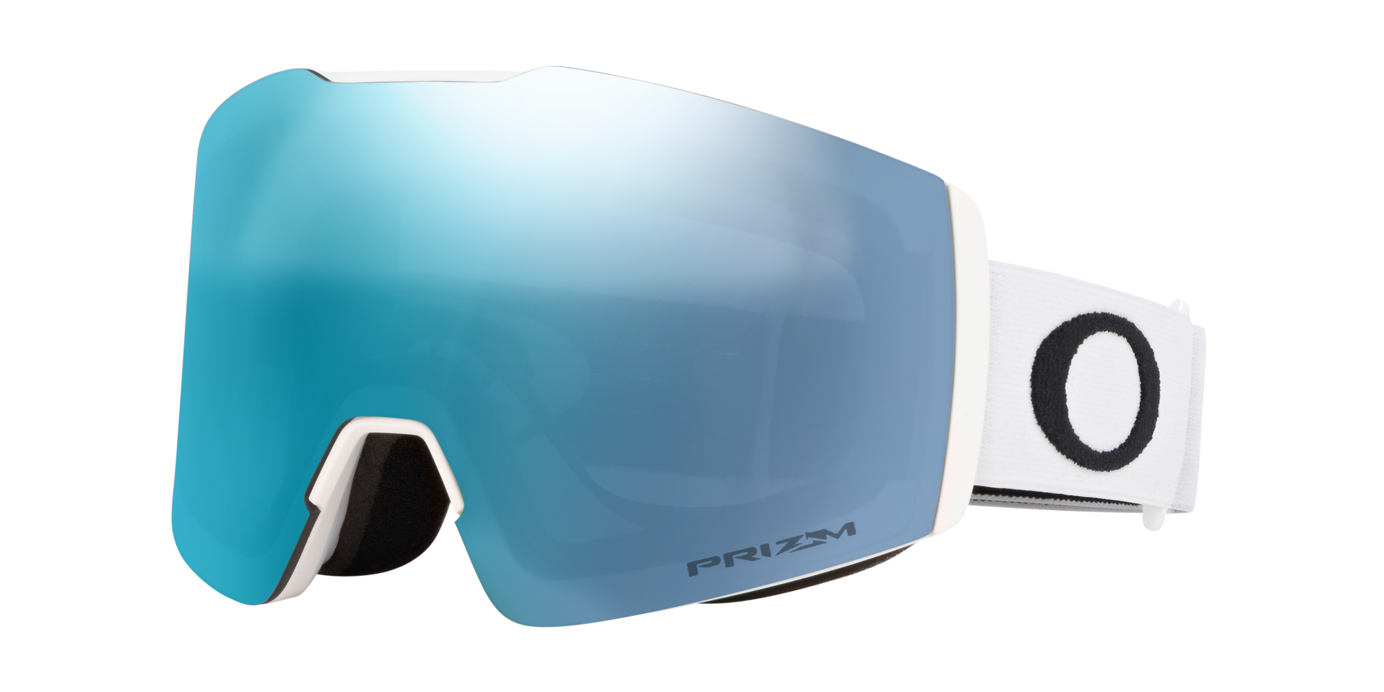 Oakley Unisex Oakley OO7103 FALL LINE M 710333 Maschere da sci O_Matter Bianco Blu Maschera Normale Prizm
