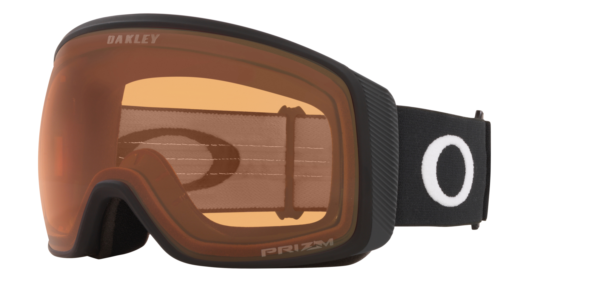 Oakley Unisex Oakley OO7104 FLIGHT TRACKER L 710404 Maschere da sci O_Matter Nero Marrone Maschera Normale Prizm