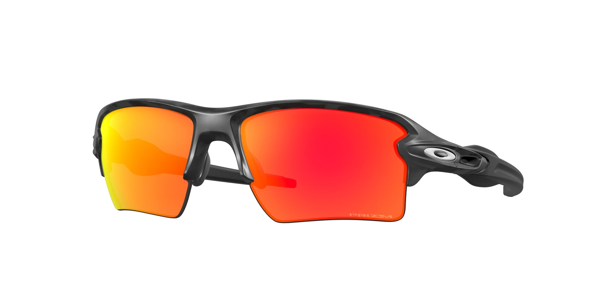 Oakley Unisex Oakley OO9188 FLAK 2.0 XL 918886 Occhiali da sole O_Matter Nero Rosso Squadrata Normale Prizm