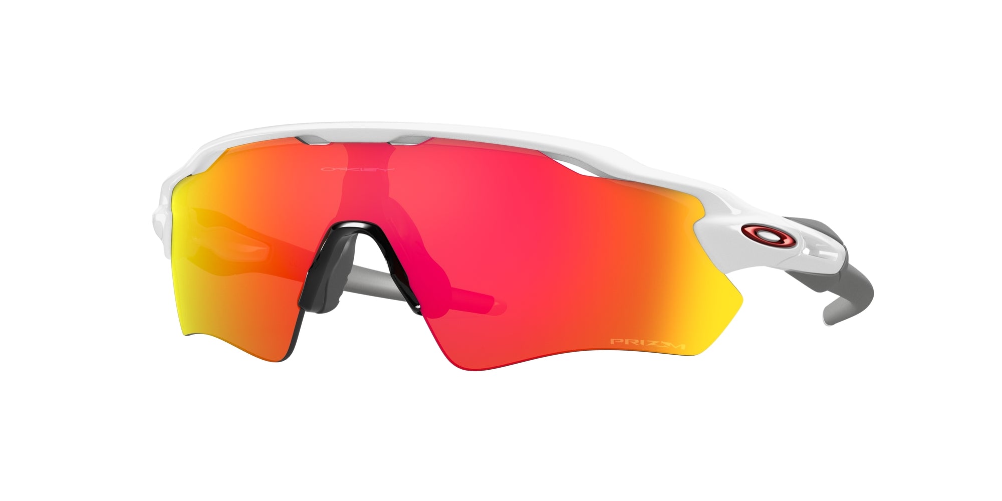 Oakley Unisex Oakley OO9208 RADAR EV PATH 920872 Occhiali da sole O_Matter Bianco Rosso Maschera Normale Prizm