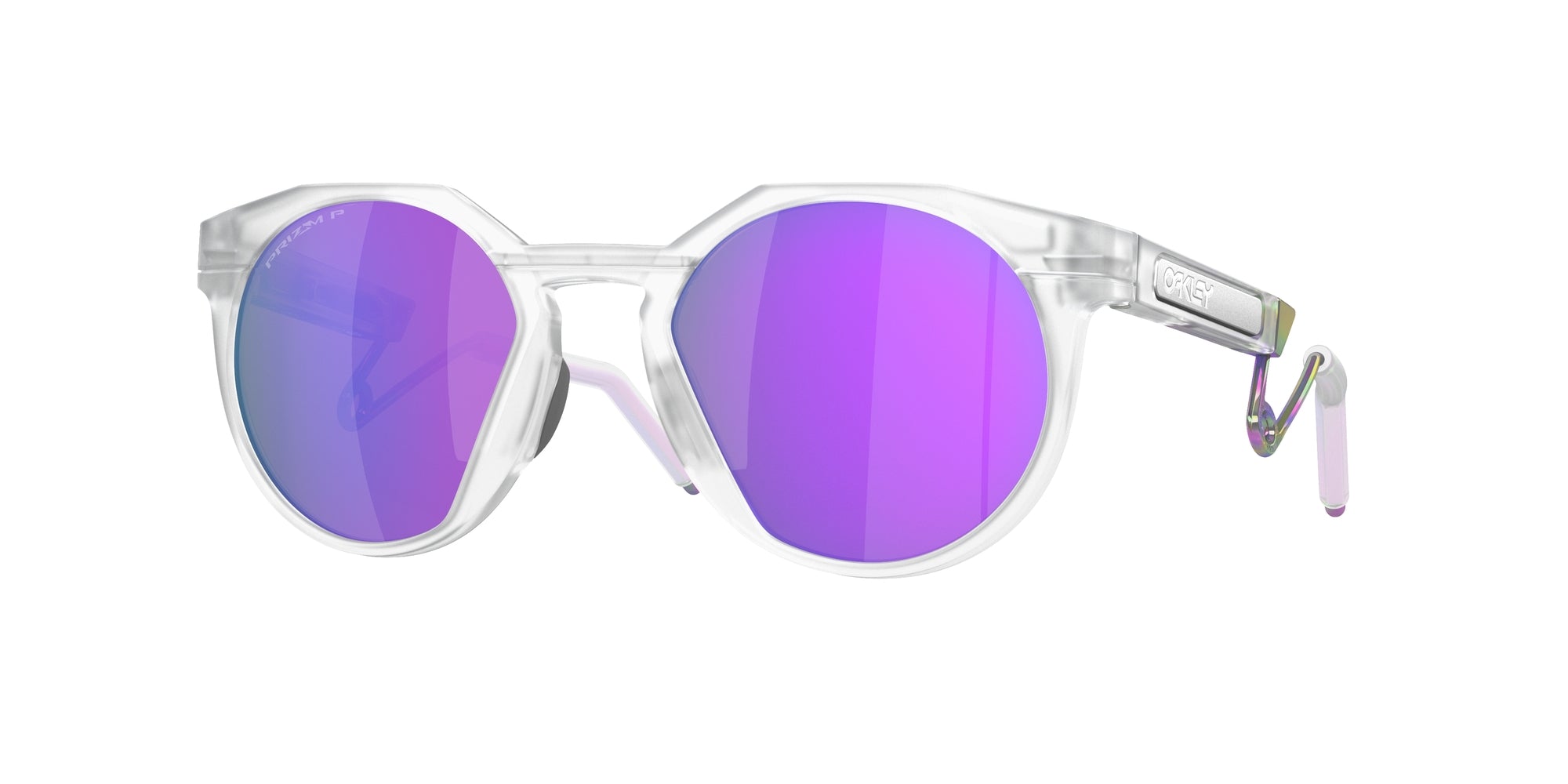 Oakley Unisex Oakley OO9279 HSTN METAL 927902 Occhiali da sole O_Matter Trasparente Viola Rotonda Normale Prizm Oakley Unisex Oakley OO9279 HSTN METAL 927902 Occhiali da sole O_Matter Trasparente Viola Rotonda Normale Prizm