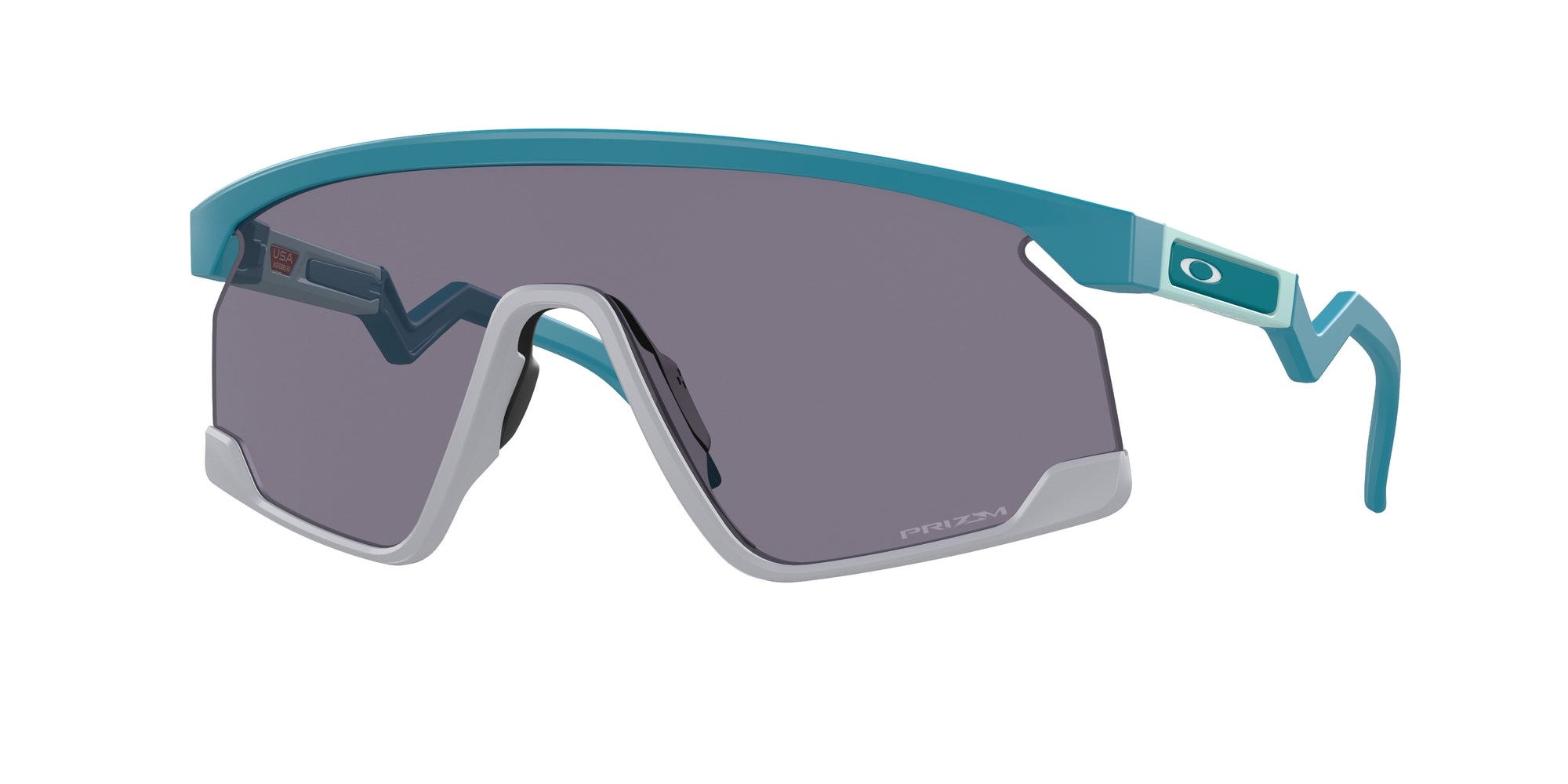 Oakley Unisex Oakley OO9280 BXTR 928009 Occhiali da sole O_Matter Blu Grigio Maschera Normale Prizm