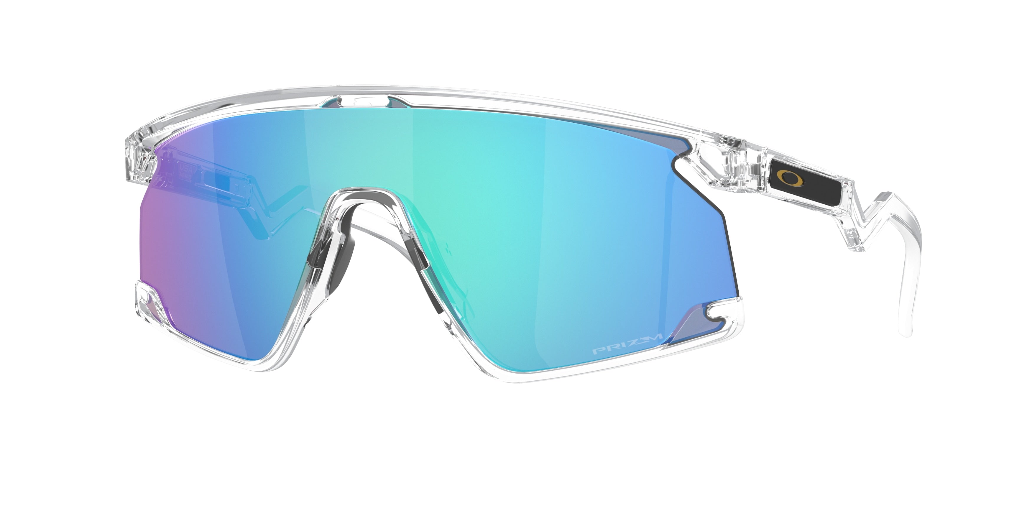 Oakley Unisex Oakley OO9280 BXTR 928012 Occhiali da sole O_Matter Trasparente Blu Maschera Normale