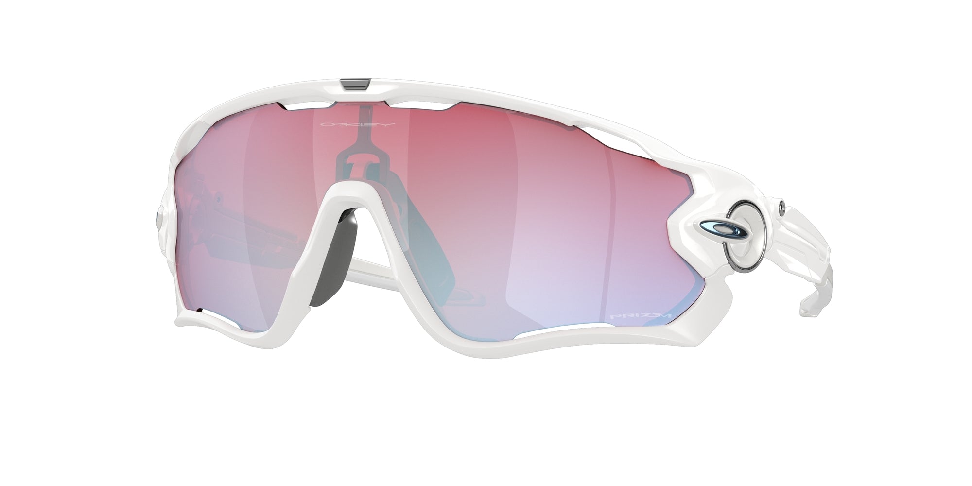 Oakley Unisex Oakley OO9290 JAWBREAKER 929021 Occhiali da sole O_Matter Bianco Rosso Maschera Normale Prizm