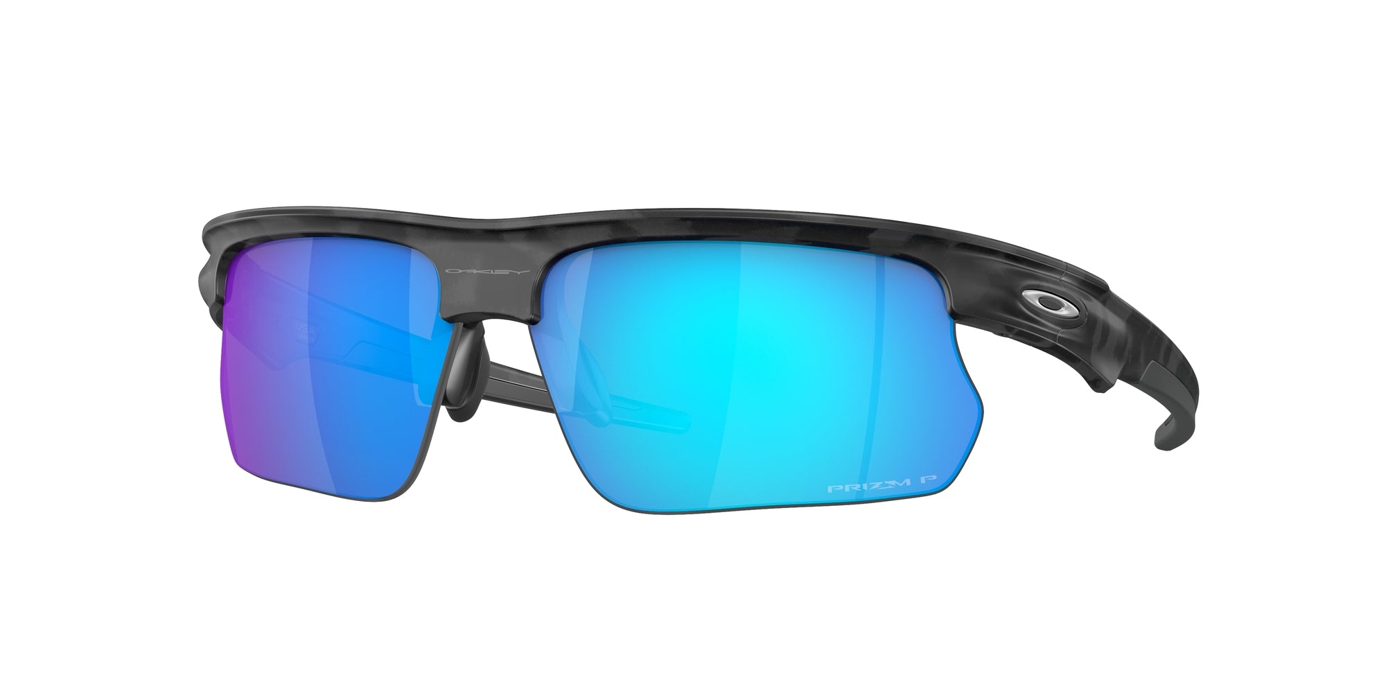 Oakley Unisex Oakley OO9400 BISPHAERA 940005 Occhiali da sole O_Matter Grigio Blu Squadrata Polarizzata Prizm