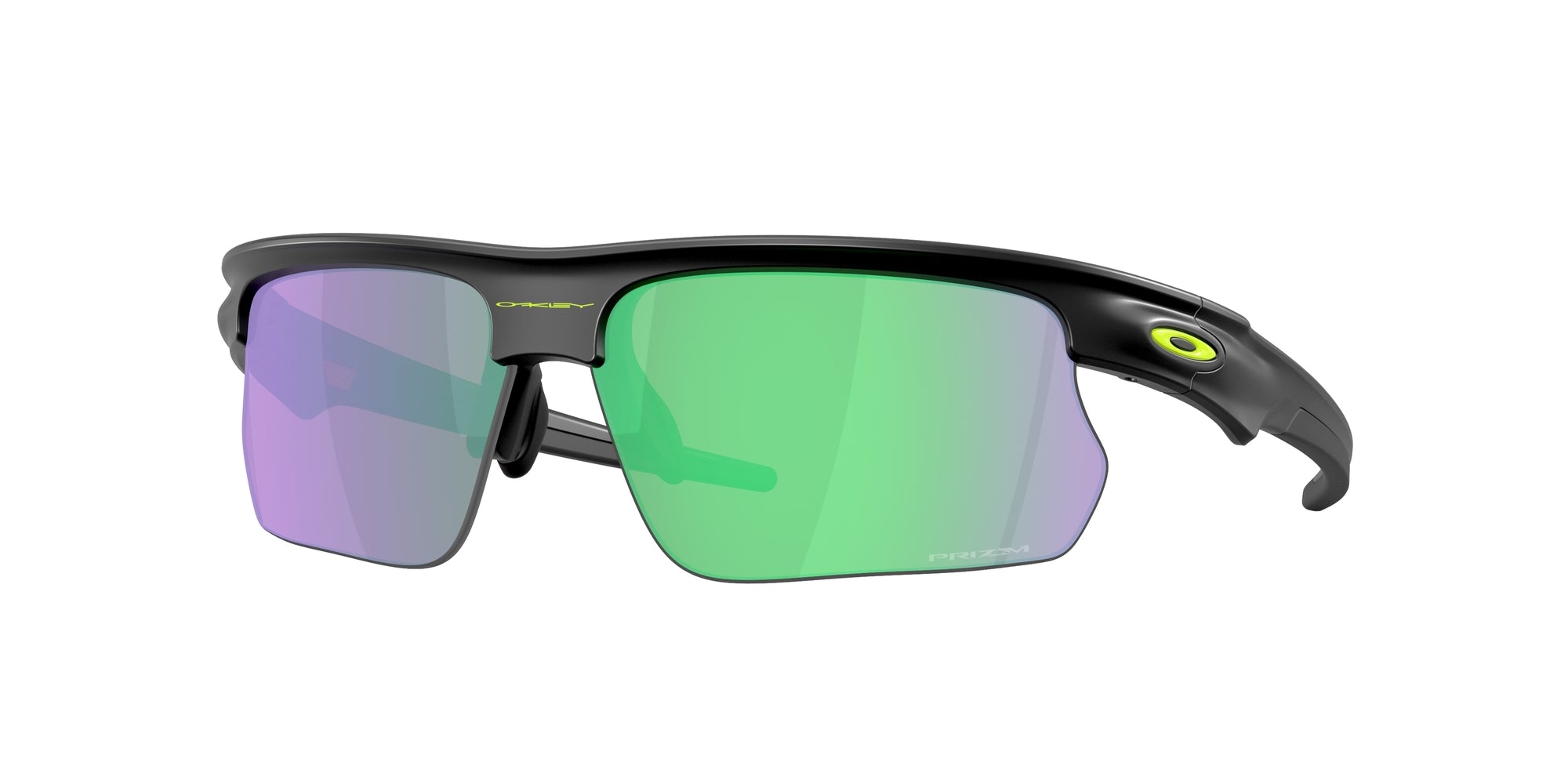 Oakley Unisex Oakley OO9400 BISPHAERA 940023 Occhiali da sole O_Matter Nero Verde Squadrata Normale
