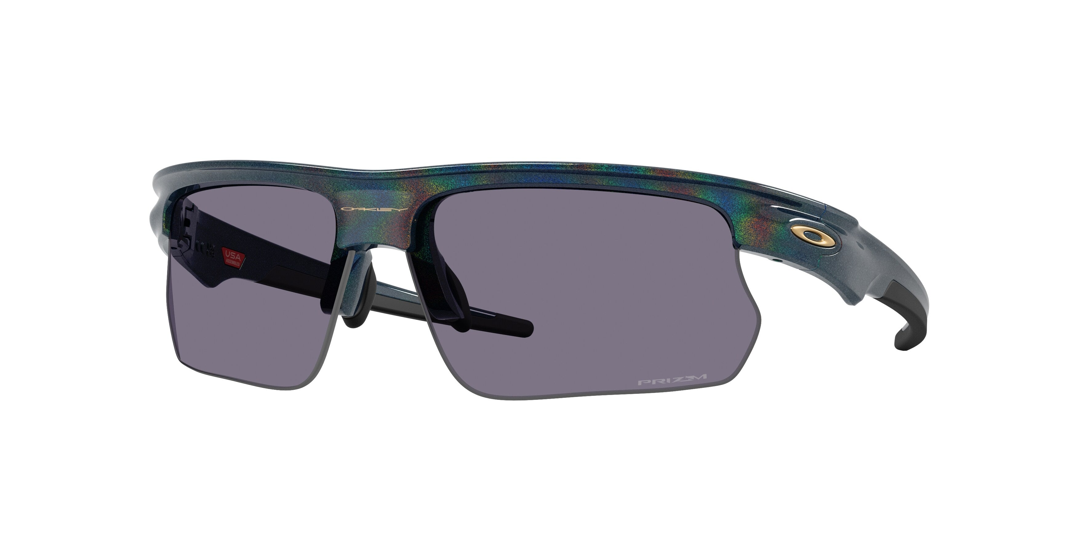 Oakley Unisex Oakley OO9400 BISPHAERA 940026 Occhiali da sole O_Matter Blu Grigio Squadrata Normale