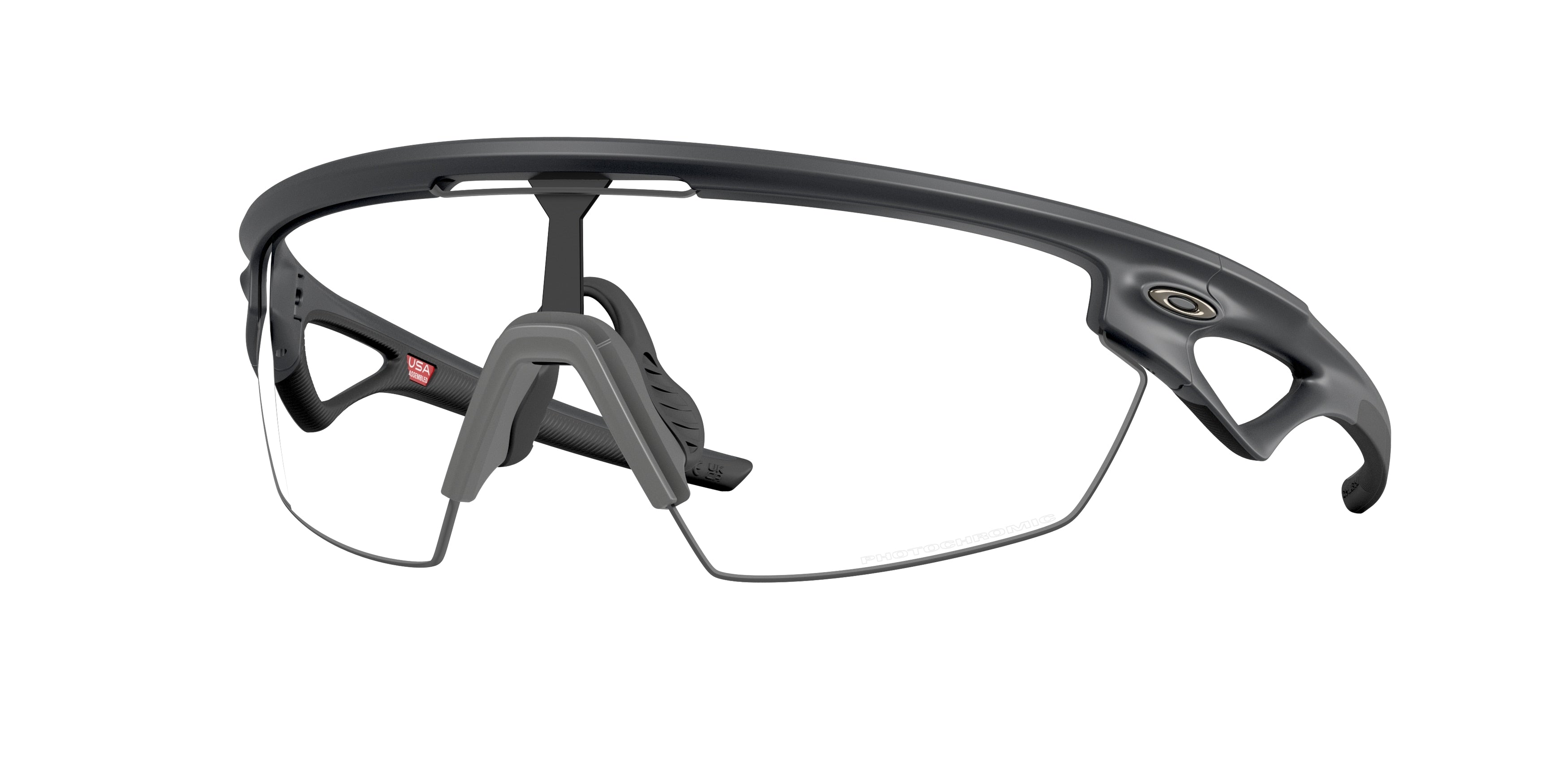 Oakley Unisex Oakley OO9403 SPHAERA 940325 Occhiali da sole O_Matter Nero Grigio Maschera Fotocromatiche