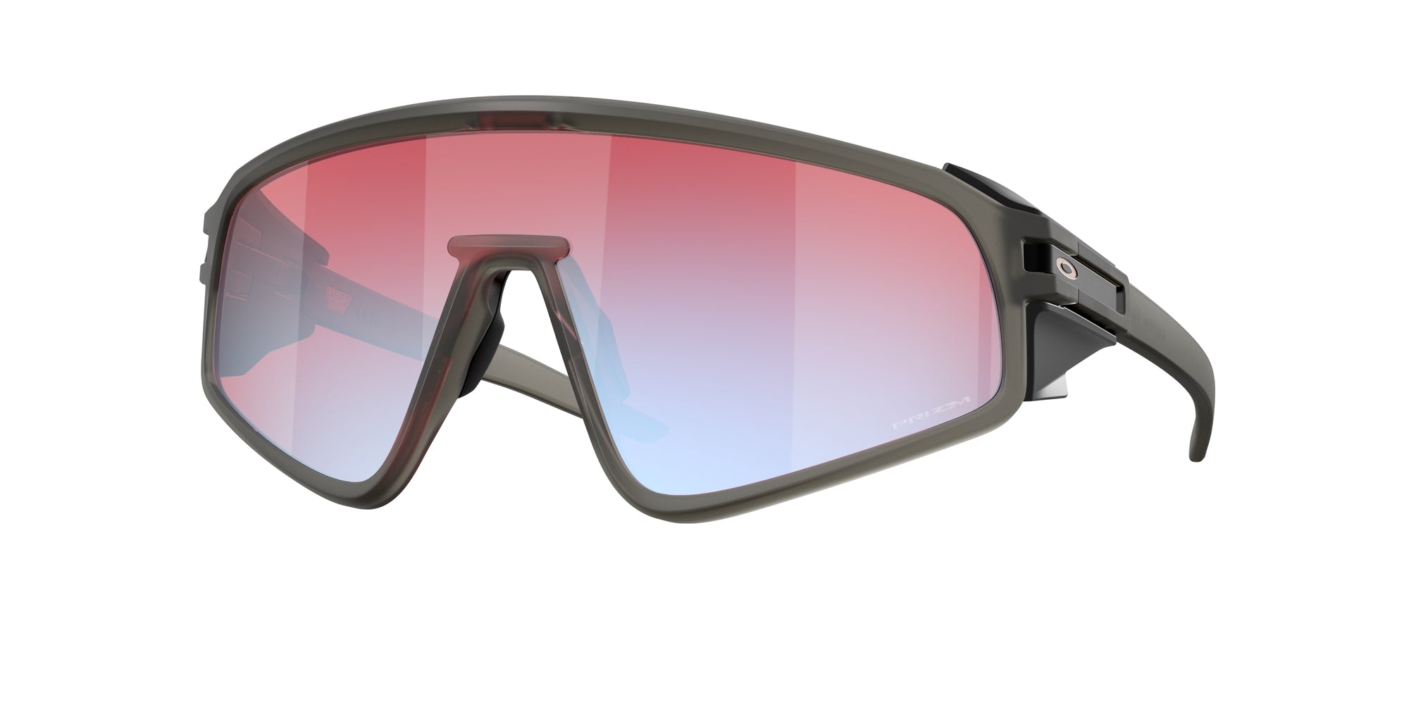Oakley Unisex Oakley OO9404 LATCH PANEL 940412 Occhiali da sole O_Matter Grigio Rosso Maschera Normale Oakley Unisex Oakley OO9404 LATCH PANEL 940412 Occhiali da sole O_Matter Grigio Rosso Maschera Normale