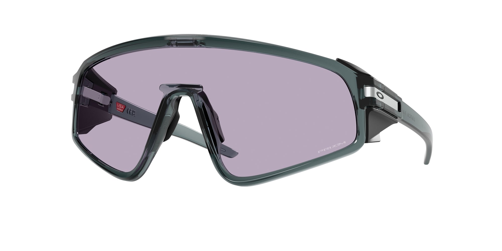 Oakley Unisex Oakley OO9404 LATCH PANEL 940413 Occhiali da sole O_Matter Nero Maschera Normale