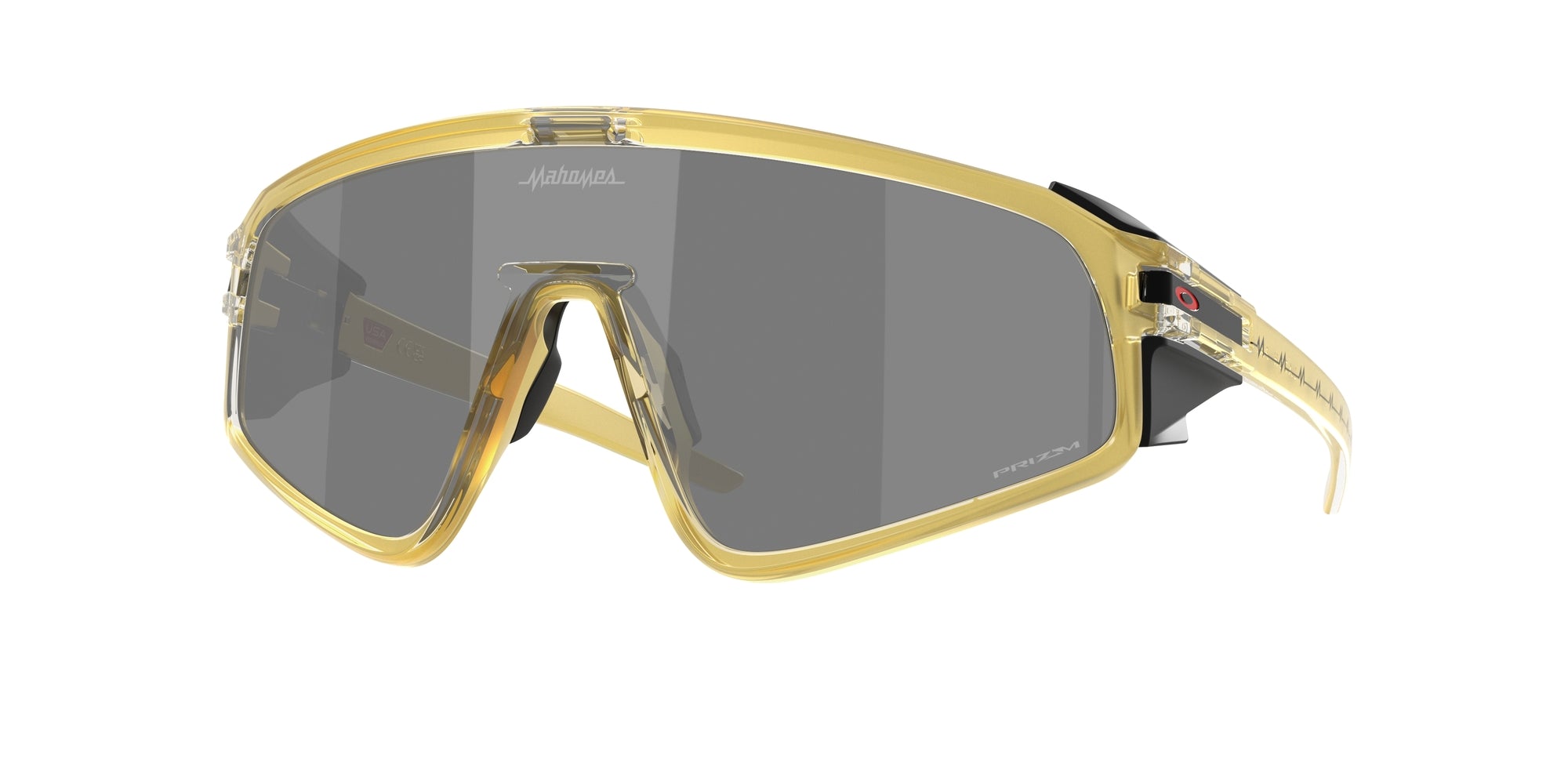 Oakley Unisex Oakley OO9404 LATCH PANEL 940414 Occhiali da sole O_Matter Oro Grigio Maschera Normale