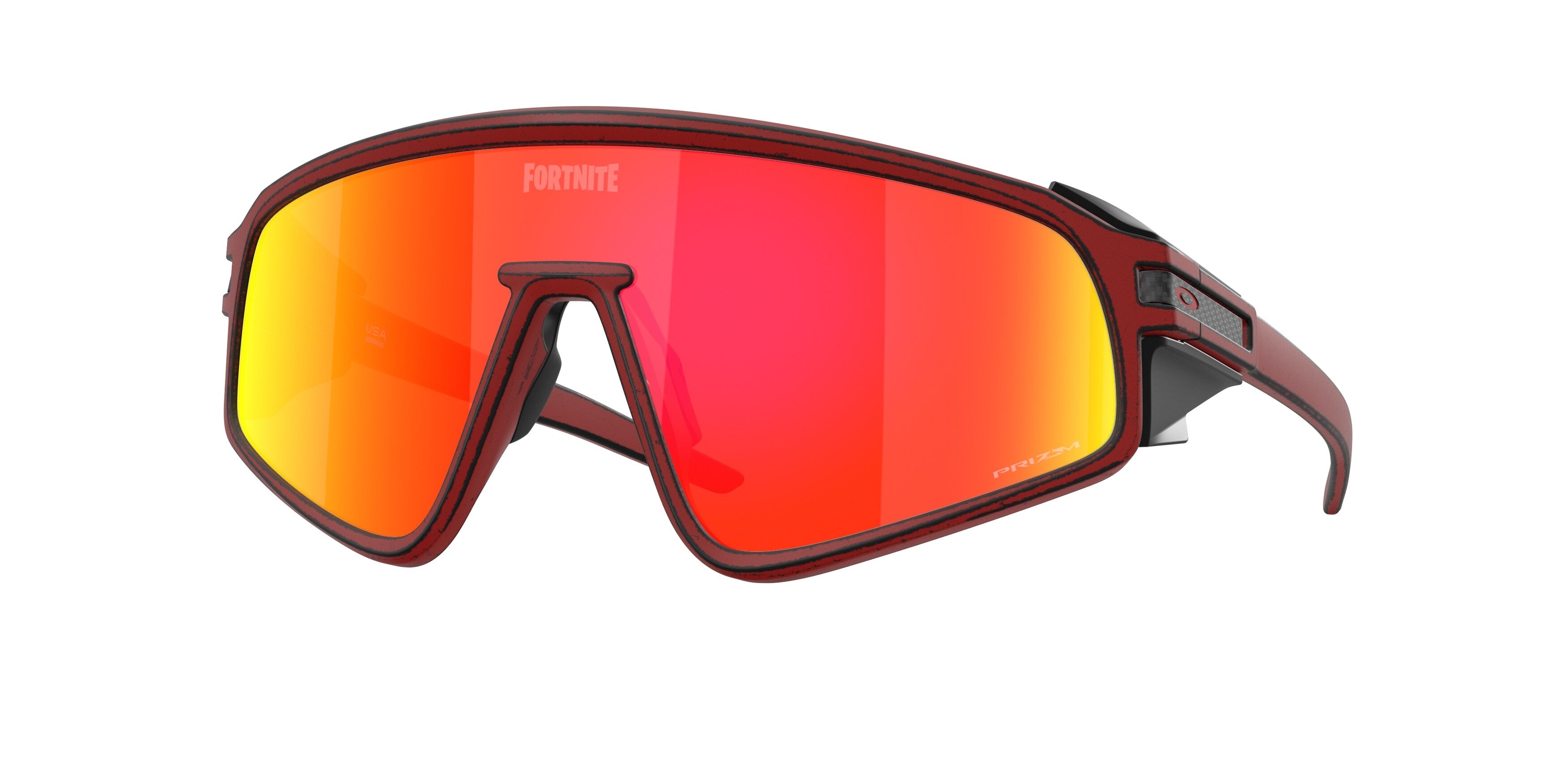 Oakley Unisex Oakley OO9404 LATCH PANEL 940423 Occhiali da sole O_Matter Rosso Rosso Maschera Normale
