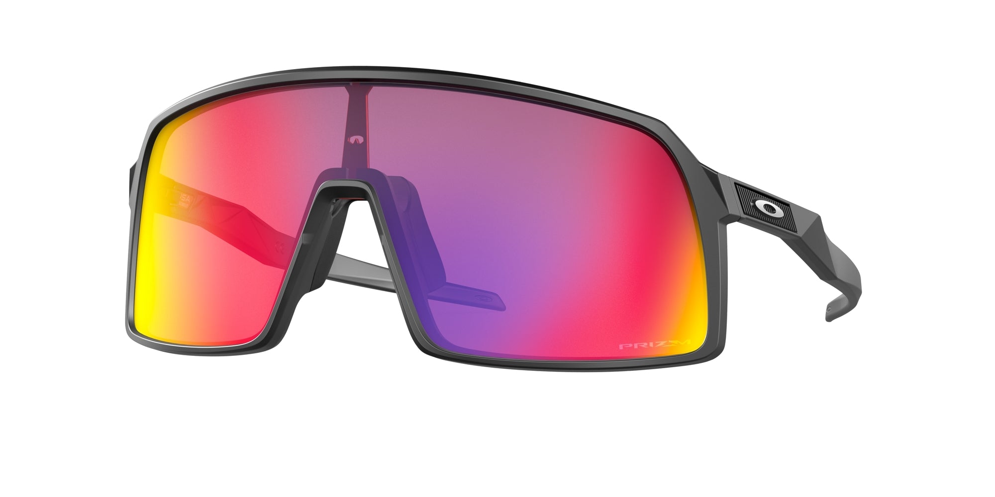 Oakley Unisex Oakley OO9406 SUTRO 940608 Occhiali da sole Iniettato Nero Viola Maschera Normale Prizm