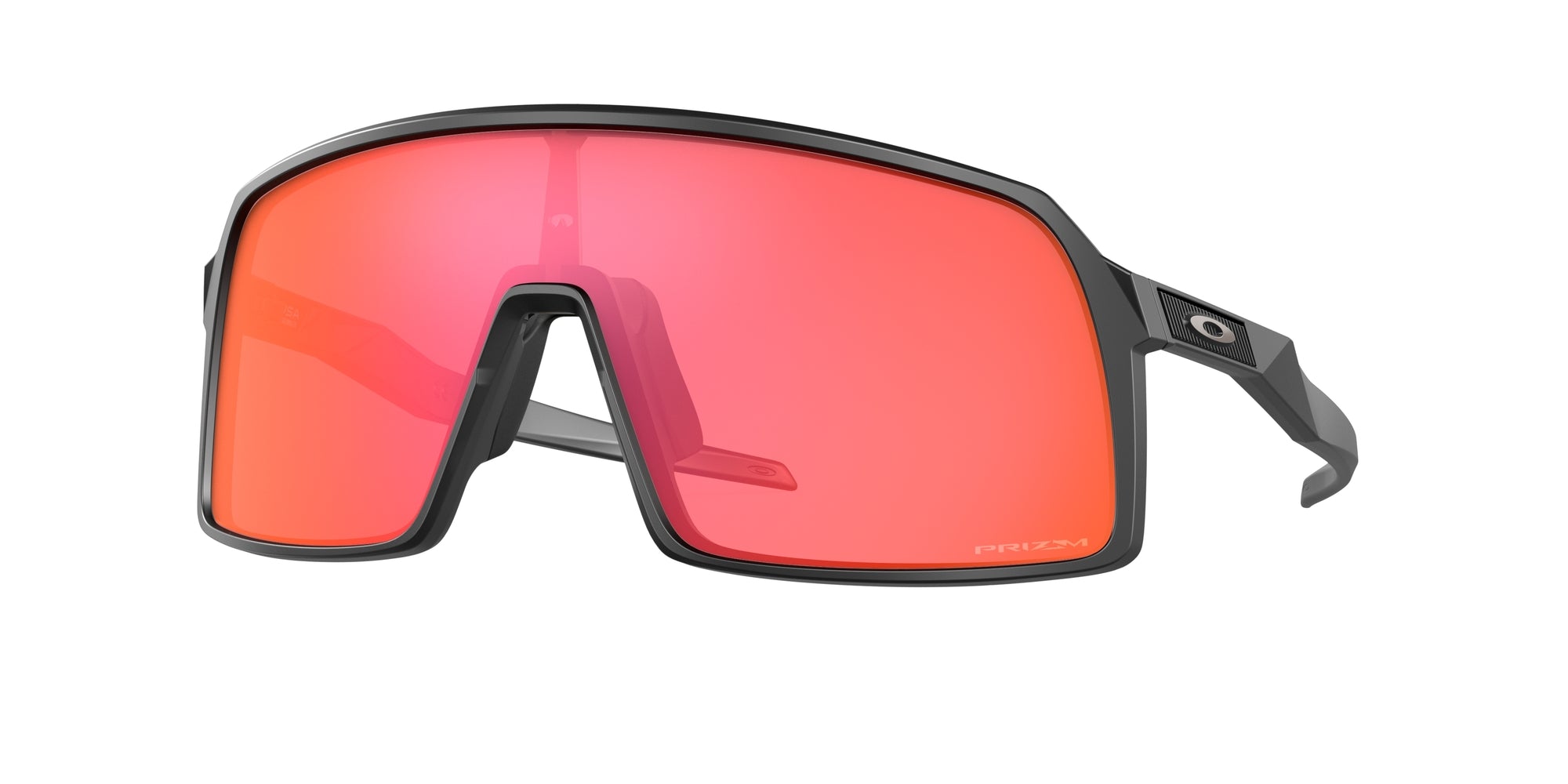 Oakley Unisex Oakley OO9406 SUTRO 940611 Occhiali da sole O_Matter Nero Rosso Maschera Normale Prizm