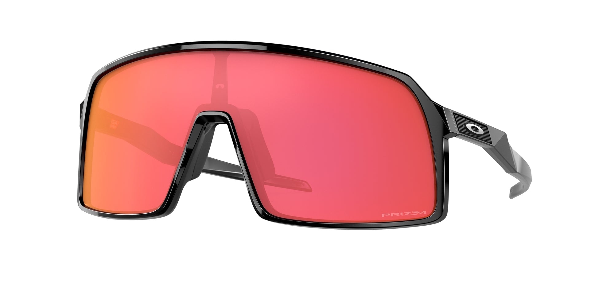 Oakley Unisex Oakley OO9406 SUTRO 940623 Occhiali da sole O_Matter Nero Arancione Maschera Normale Prizm Iridium