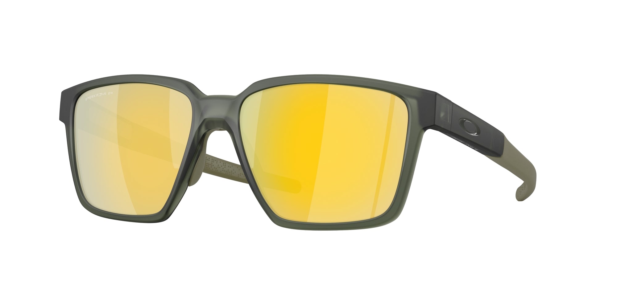 Oakley Unisex Oakley OO9430 ACTUATOR SQ 943006 Occhiali da sole O_Matter Verde Oro Squadrata Polarizzata