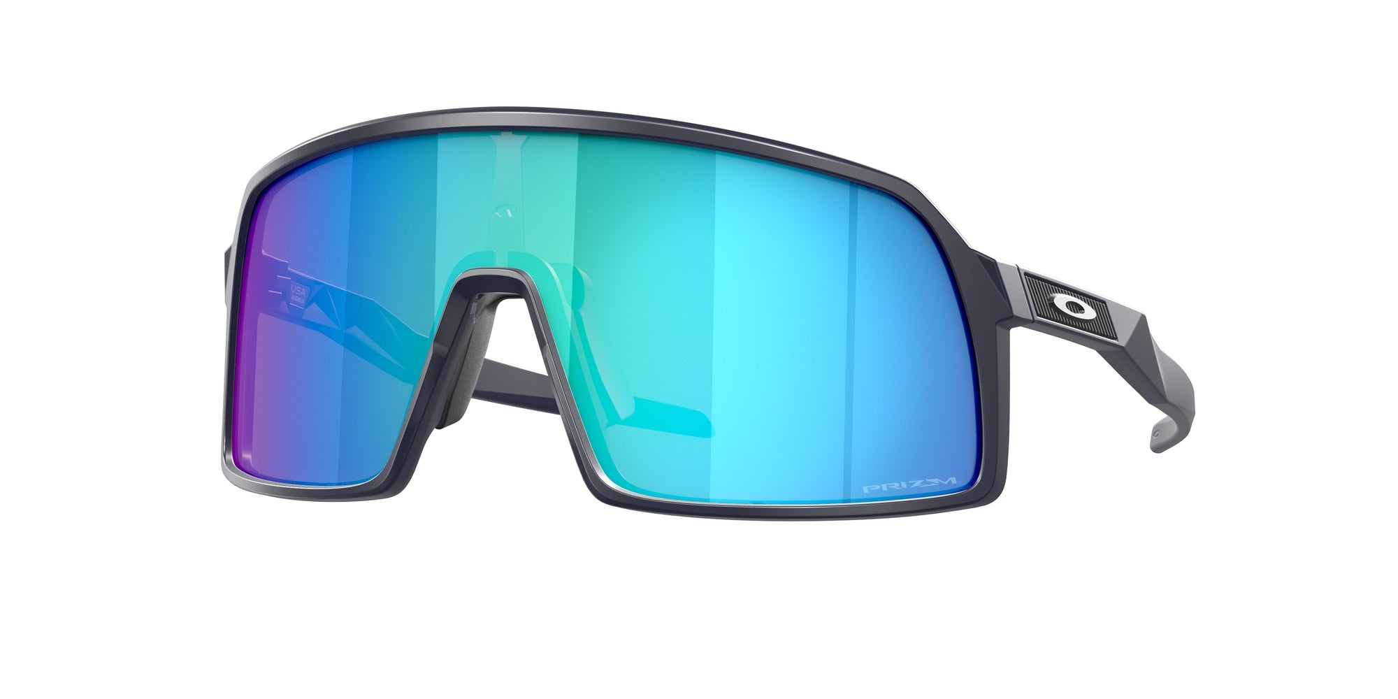 Oakley Unisex Oakley OO9462 SUTRO S 946202 Occhiali da sole O_Matter Blu Blu Maschera Normale Prizm